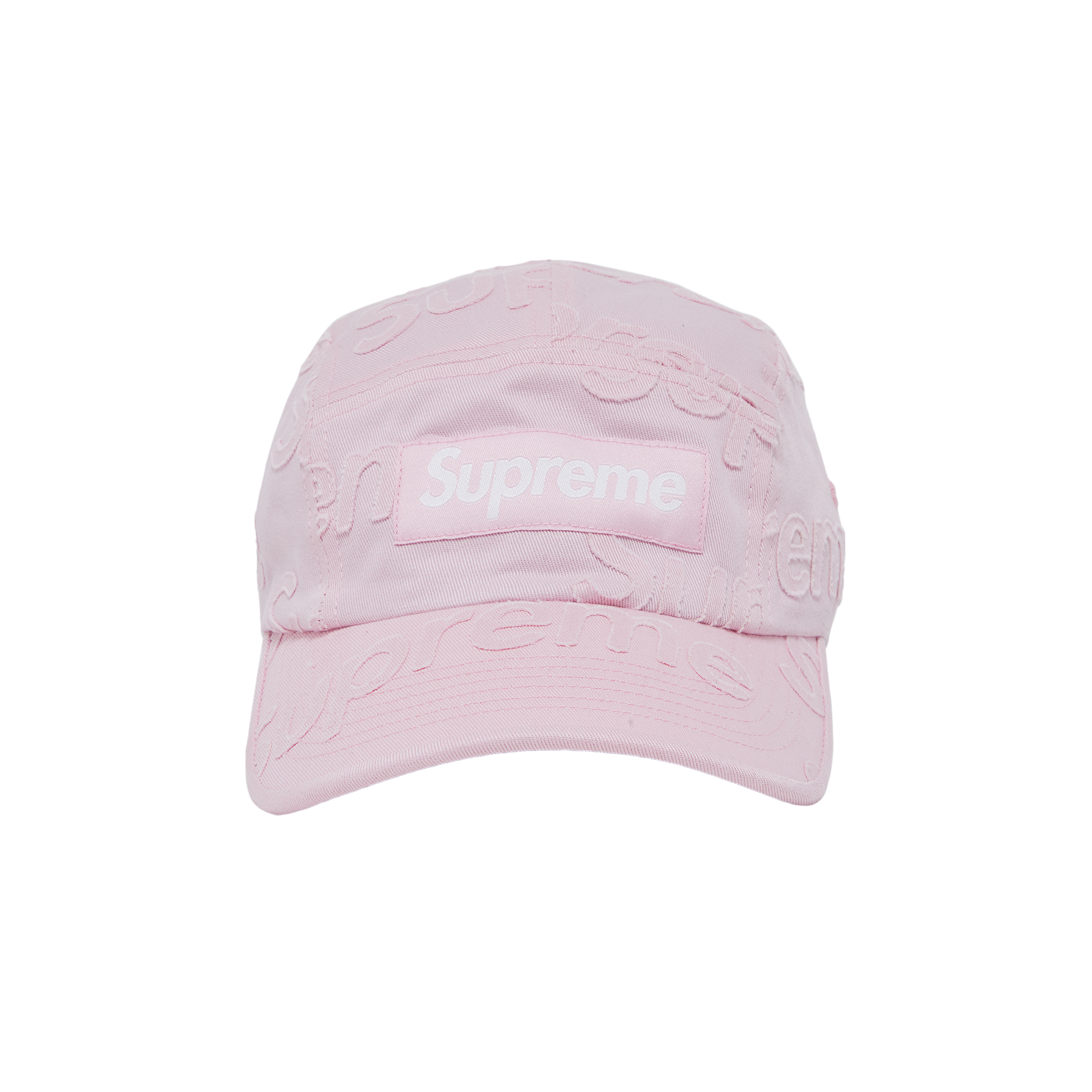 Pre-owned Supreme Lasered Twill Camp Cap 'pink' | ModeSens