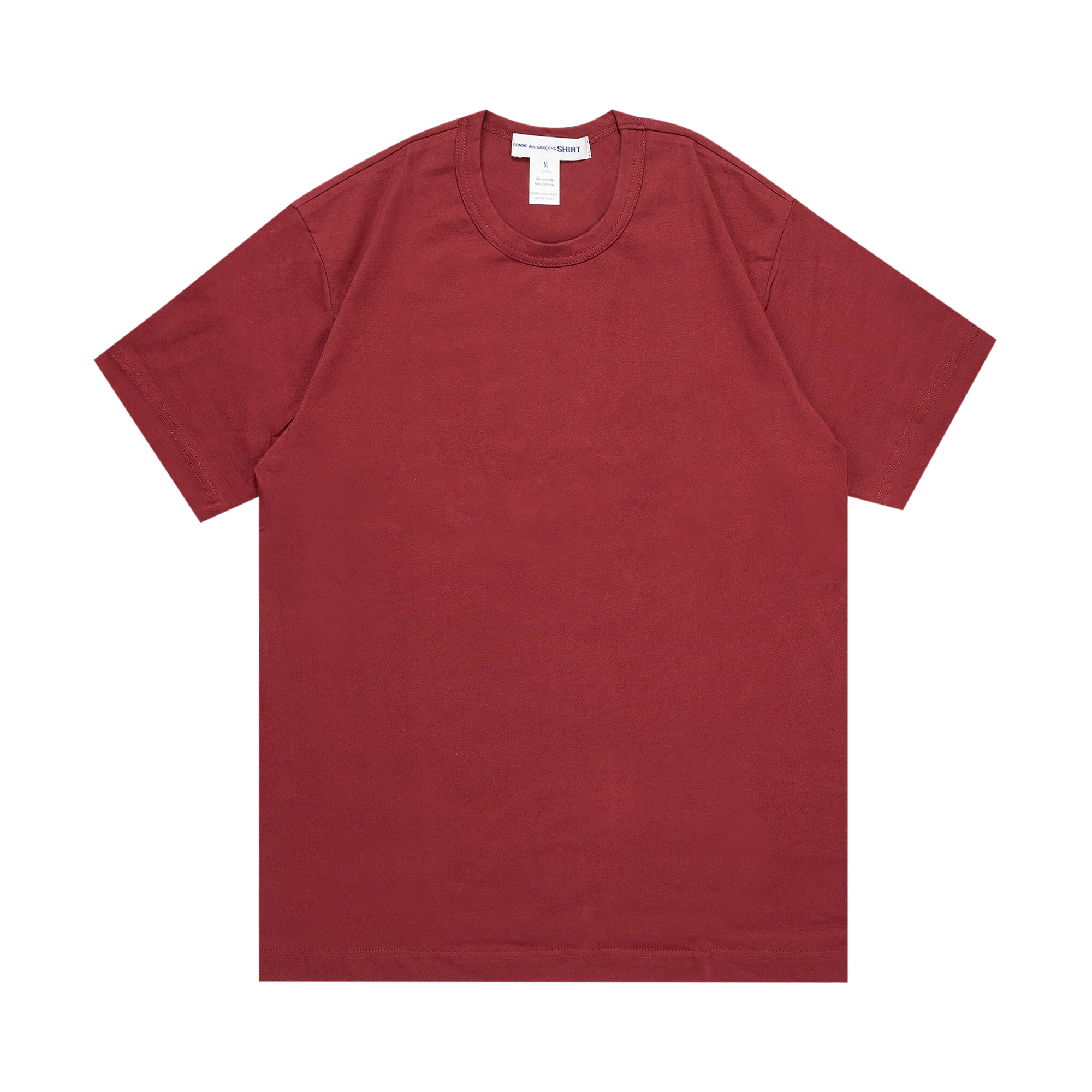 Pre-owned Comme Des Garçons Shirt Back Logo T-shirt 'red'