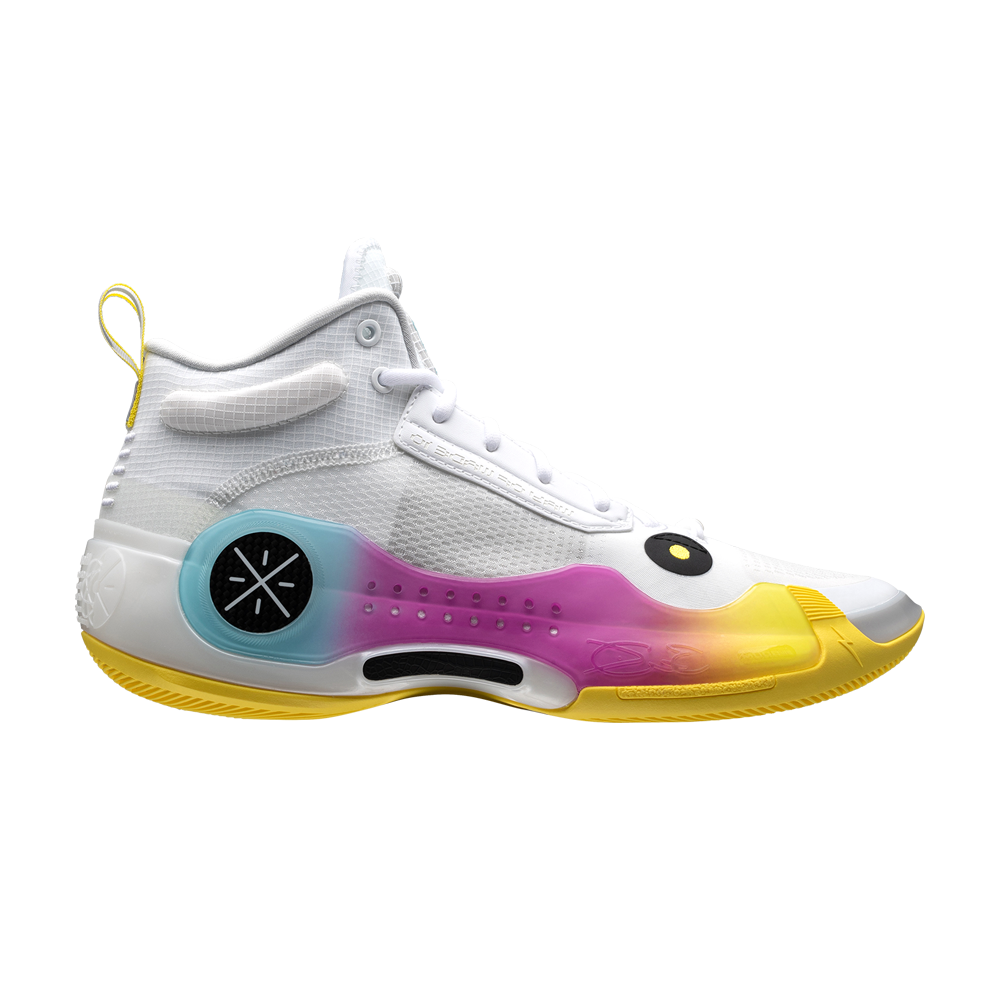 Pre-owned Li-ning Way Of Wade 10 'sunshine State' In White