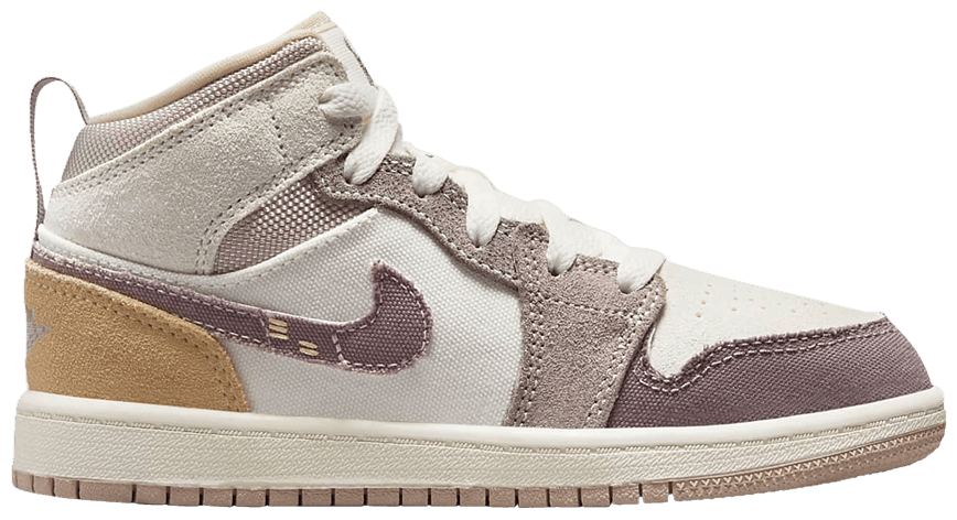 Buy Air Jordan 1 Mid SE Craft PS 'Inside Out Taupe Haze' DZ4468 102