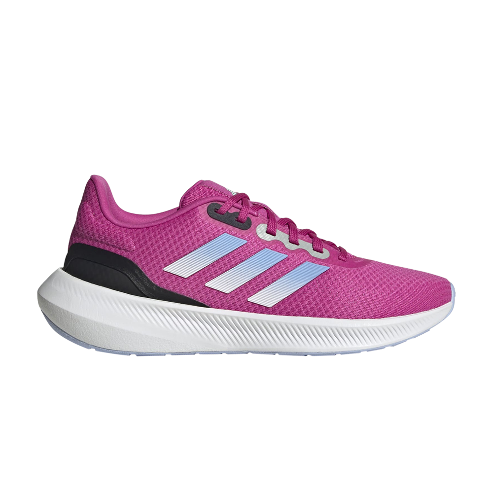 Pre-owned Adidas Originals Wmns Runfalcon 3.0 Wide 'fuchsia Blue Dawn' In Pink