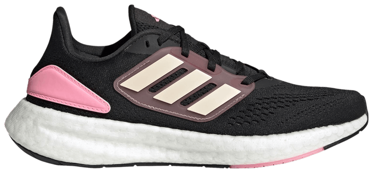 Pure boost pink deals and black