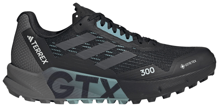 Wmns Terrex Agravic Flow 20 GORE TEX Black Light Blue