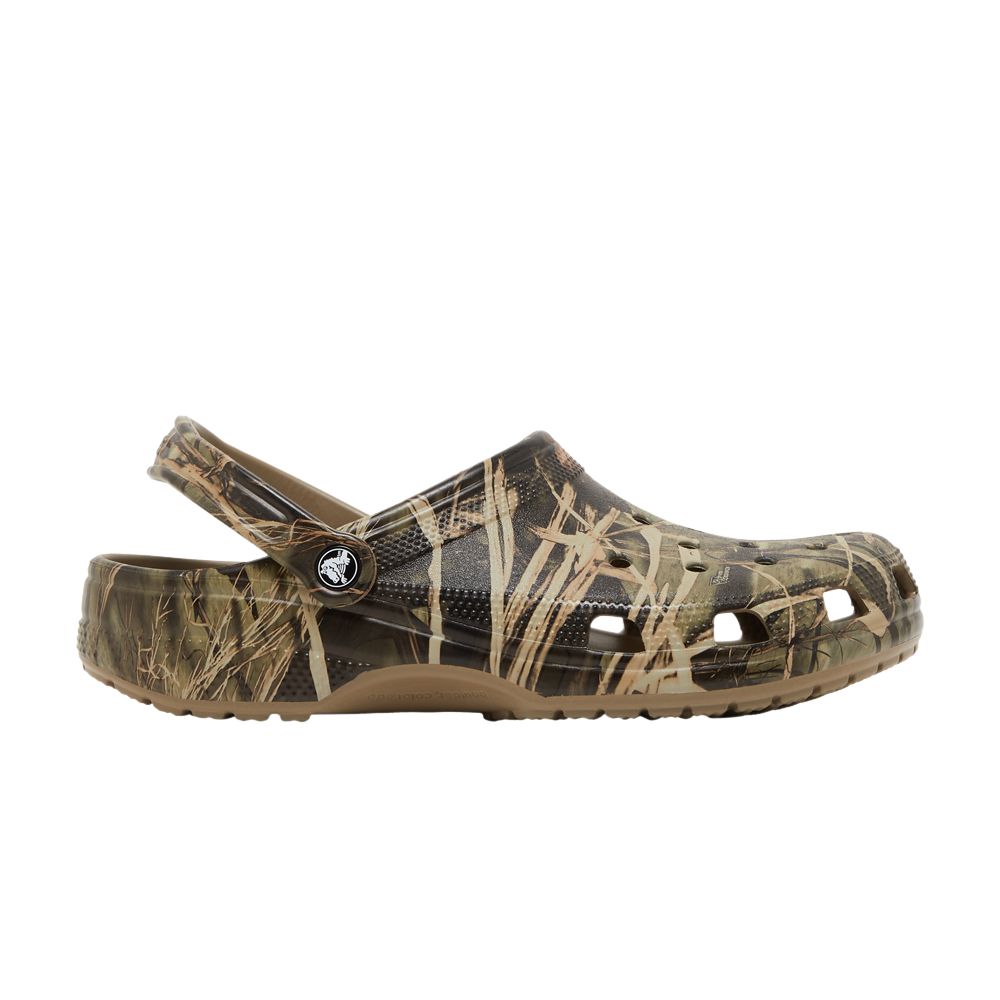 Crocs Realtree x Classic Clog V2 'Max-4 HD Camouflage' | Brown | Men's Size 8