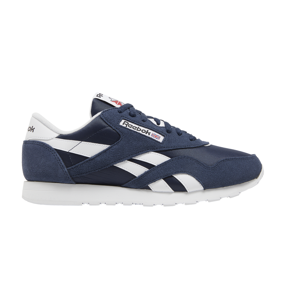 Pre-owned Reebok Classic Nylon 'vector Navy' In Blue