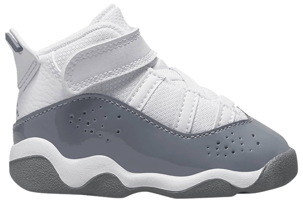 Buy Jordan 6 Rings TD White Cool Grey 323420 121 GOAT