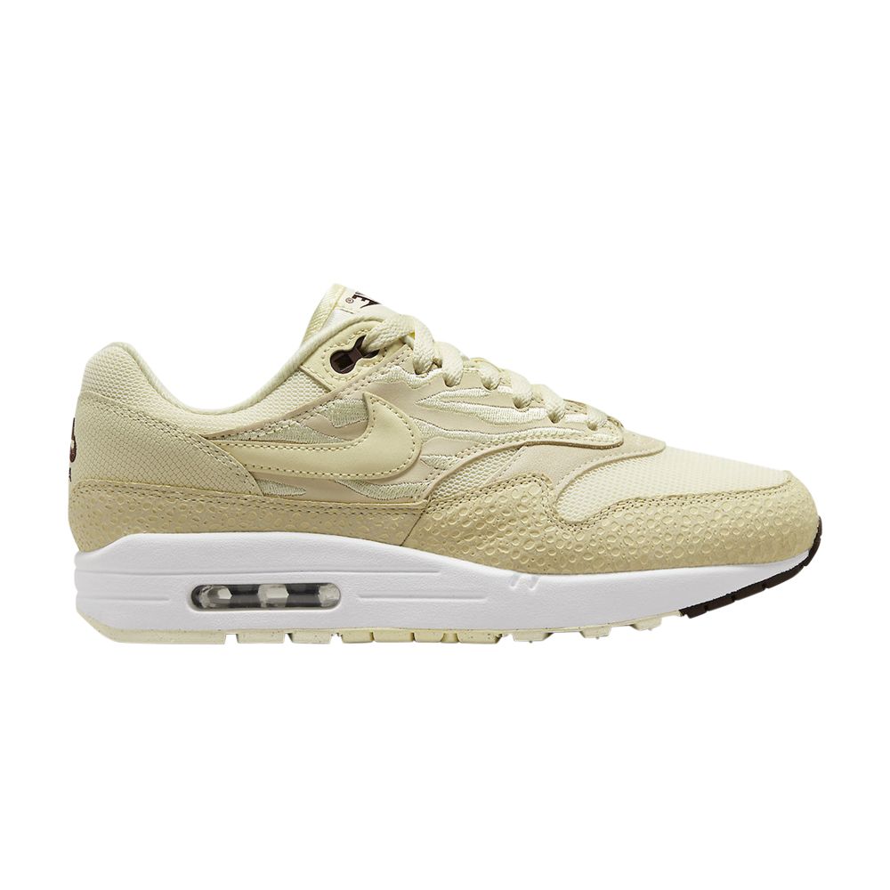 Click to view more detailed imagery on our partner's website Pre-owned Nike Wmns Air Max 1 'safari - Coconut Milk' In Cream