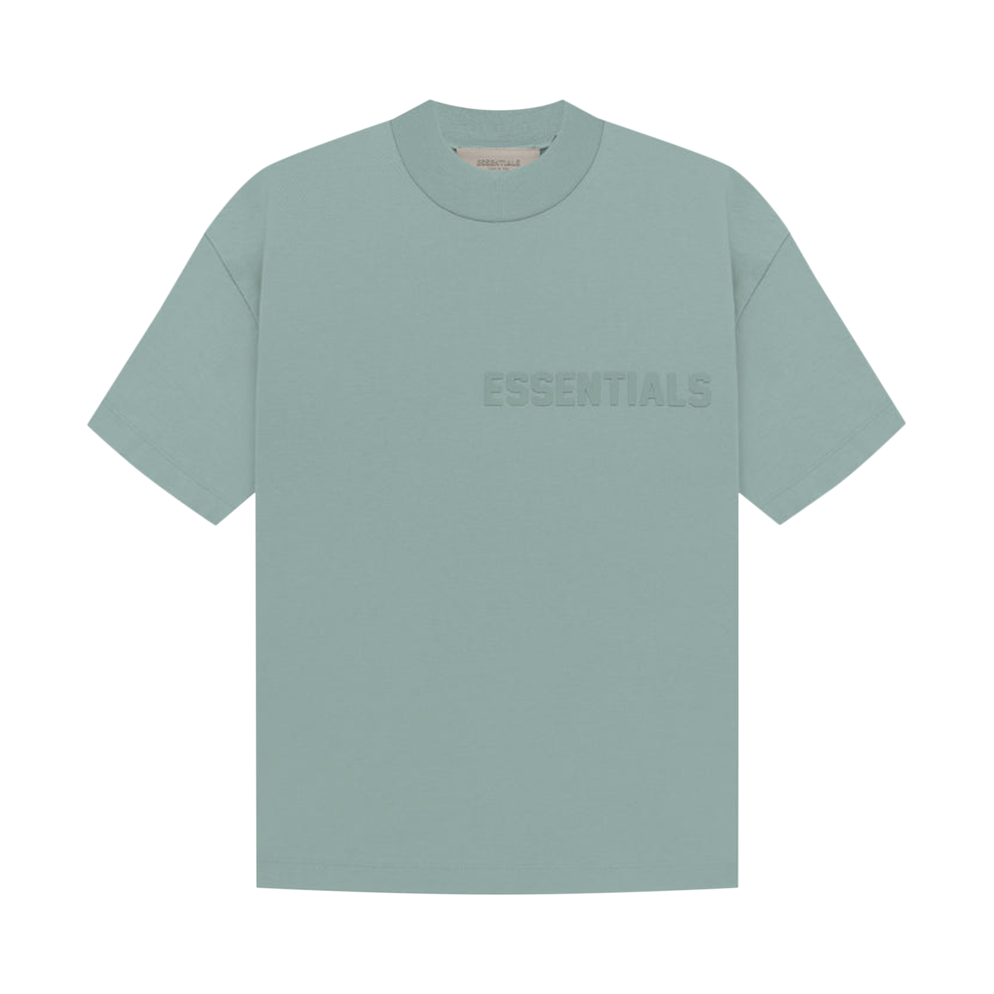 Pre-owned Essentials Fear Of God  Short-sleeve Tee 'sycamore' In Green