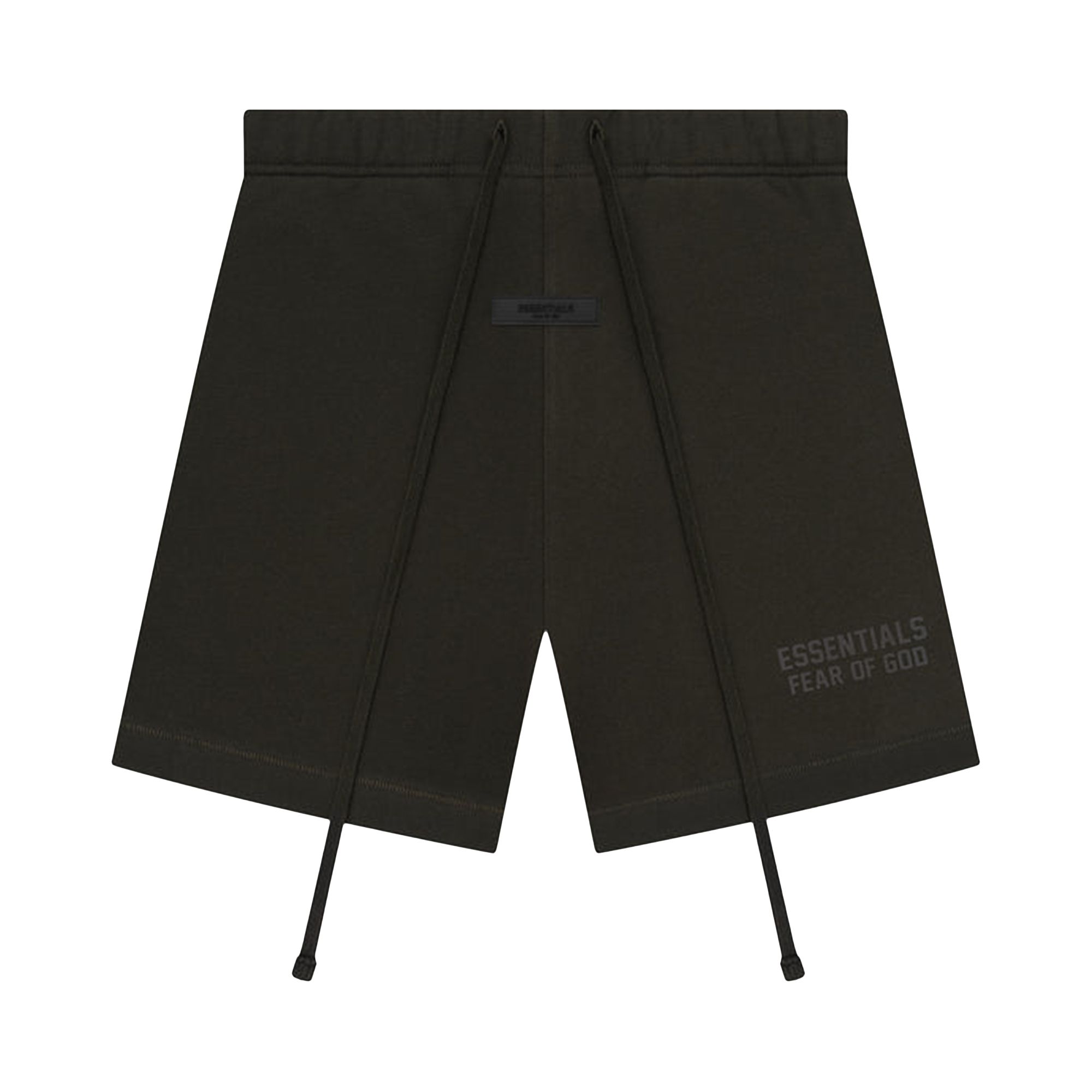 Pre-owned Essentials Fear Of God Sweatshort 'off Black'