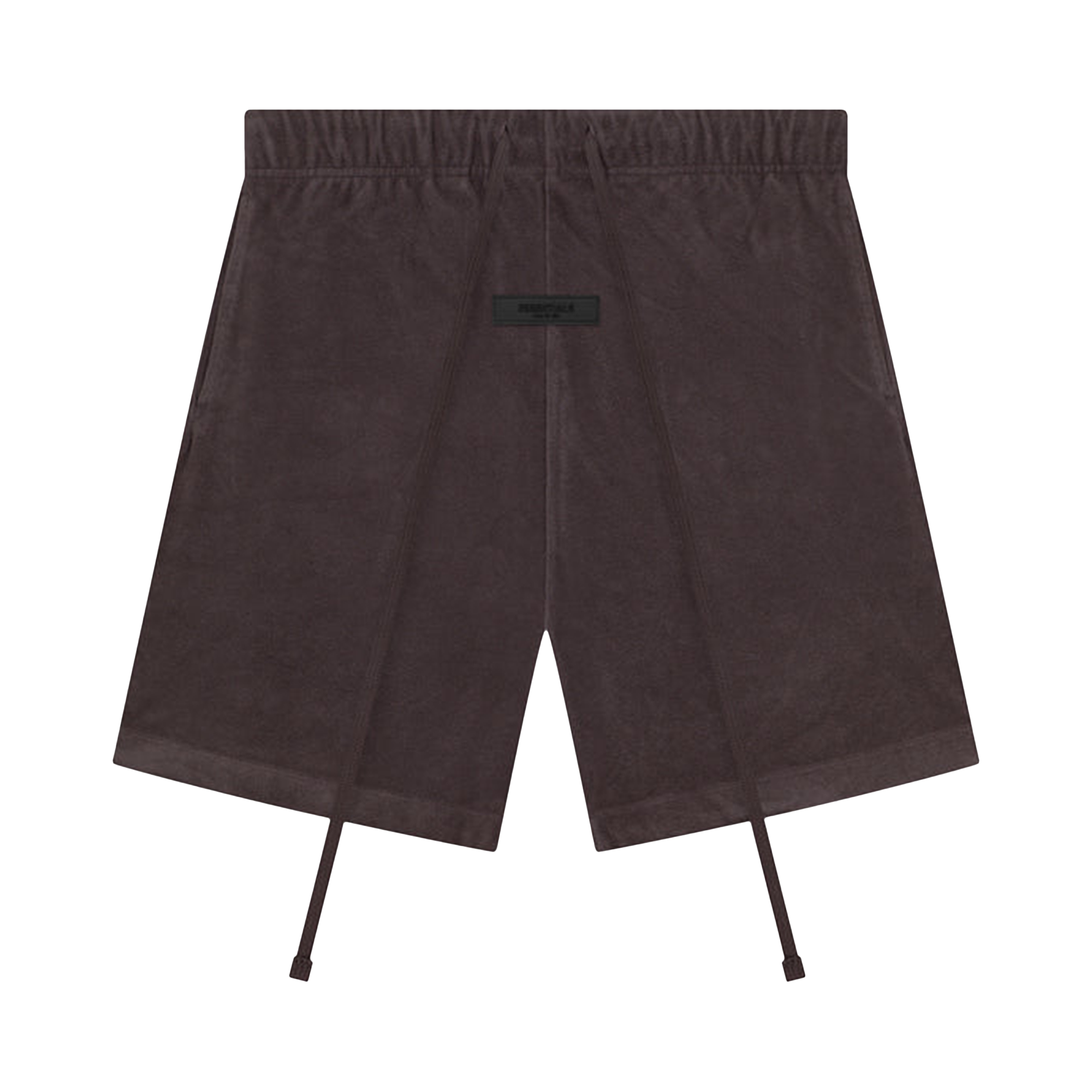 Pre-owned Essentials Fear Of God  Terry Short 'plum' In Brown