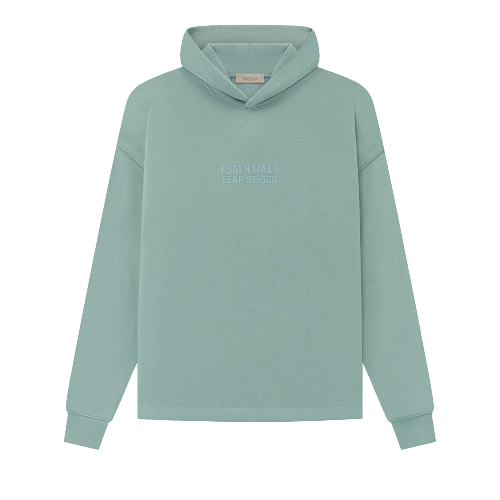 Pre-owned Essentials Fear Of God  Relaxed Hoodie 'sycamore' In Green