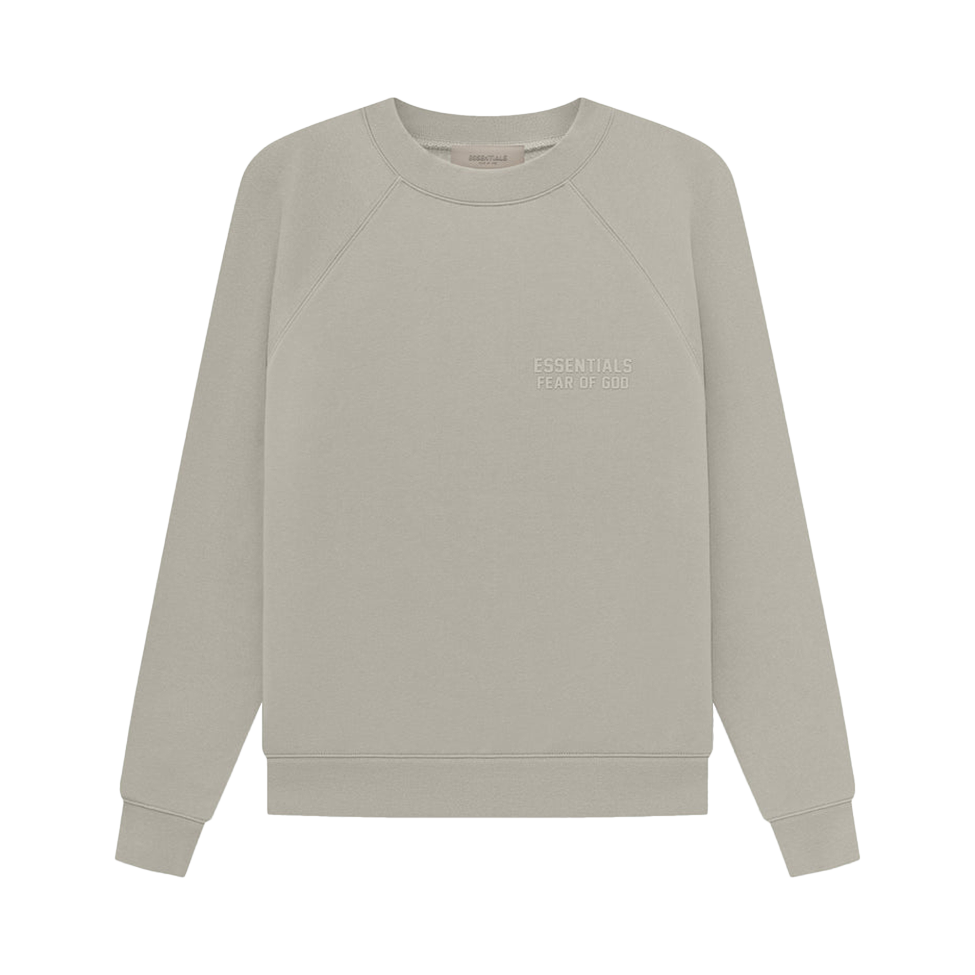 Pre-owned Essentials Fear Of God  Crewneck Sweatshirt 'seal' In Grey