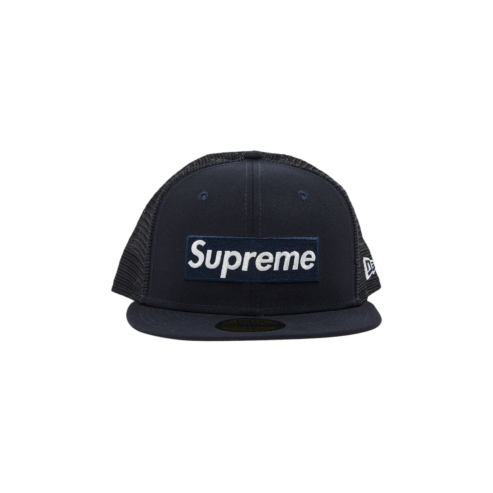 SUPREME SUPREME X NEW ERA BOX LOGO MESH BACK 'NAVY'