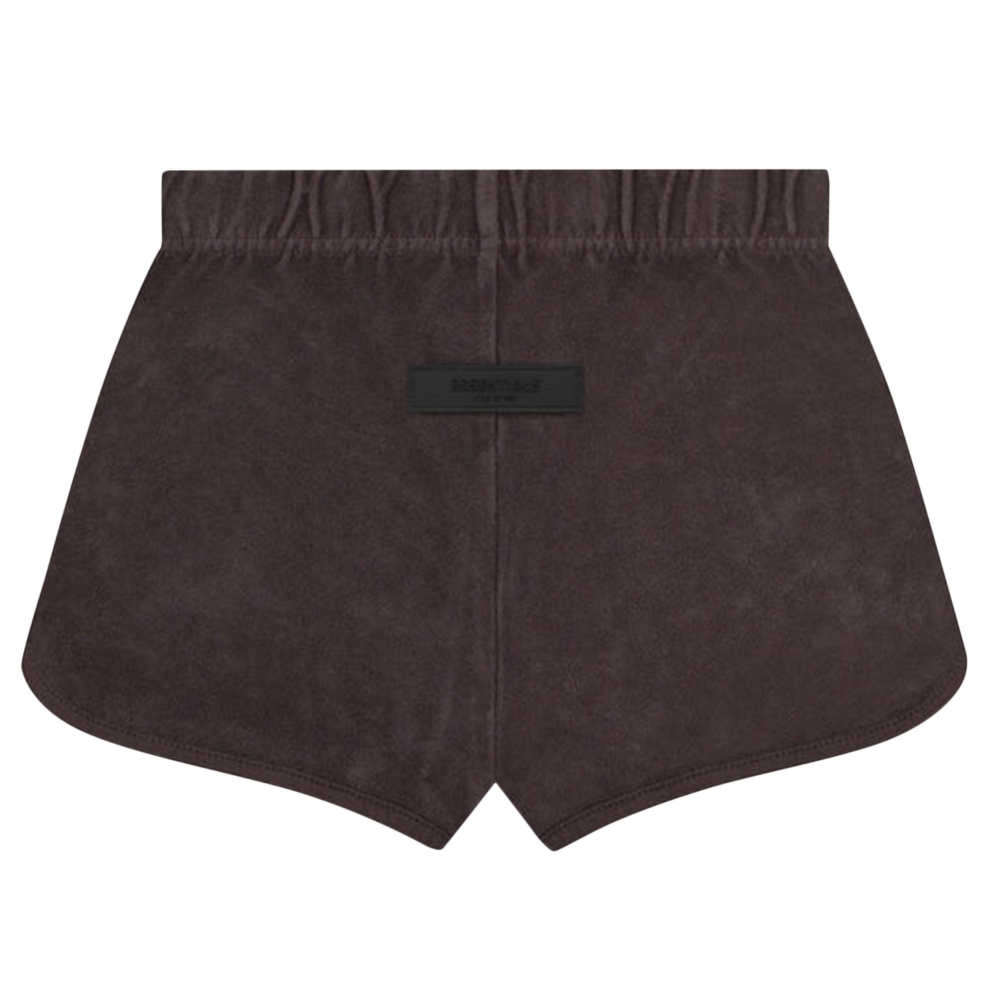 Pre-owned Essentials Fear Of God  Terry Beach Short 'plum' In Brown