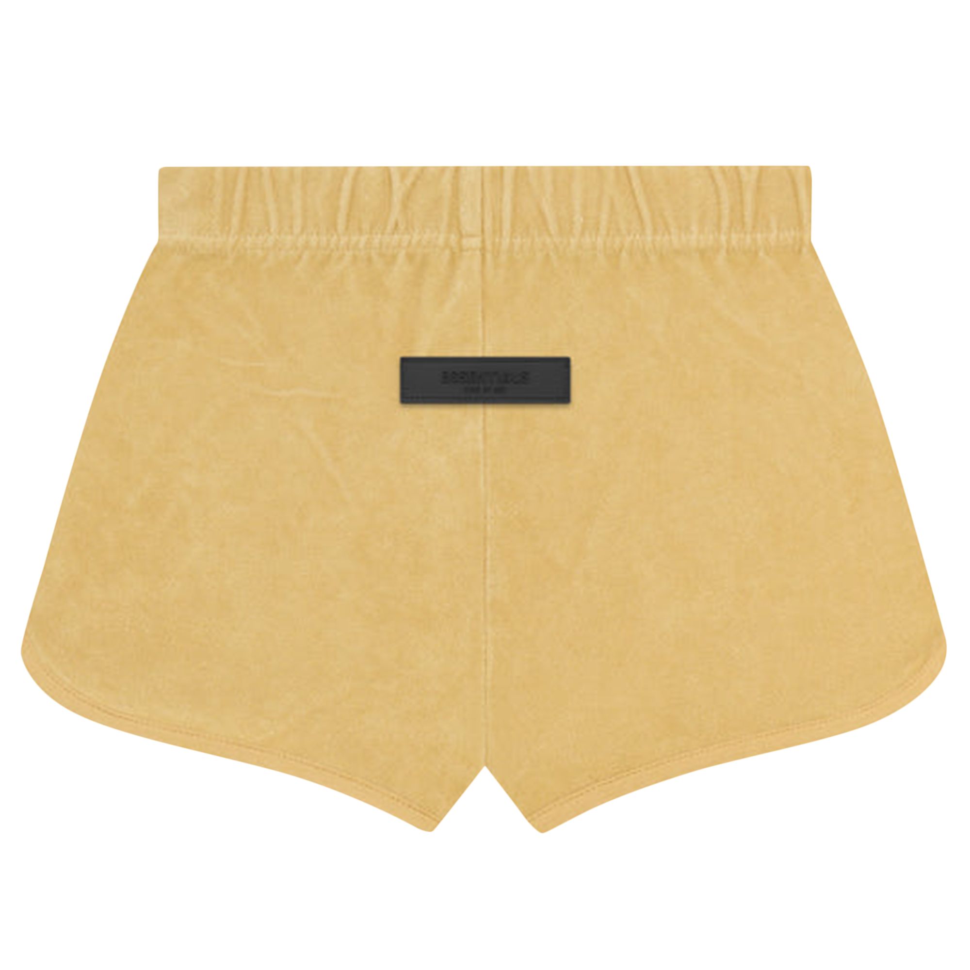 Pre-owned Essentials Fear Of God  Terry Beach Short 'light Tuscan' In Yellow