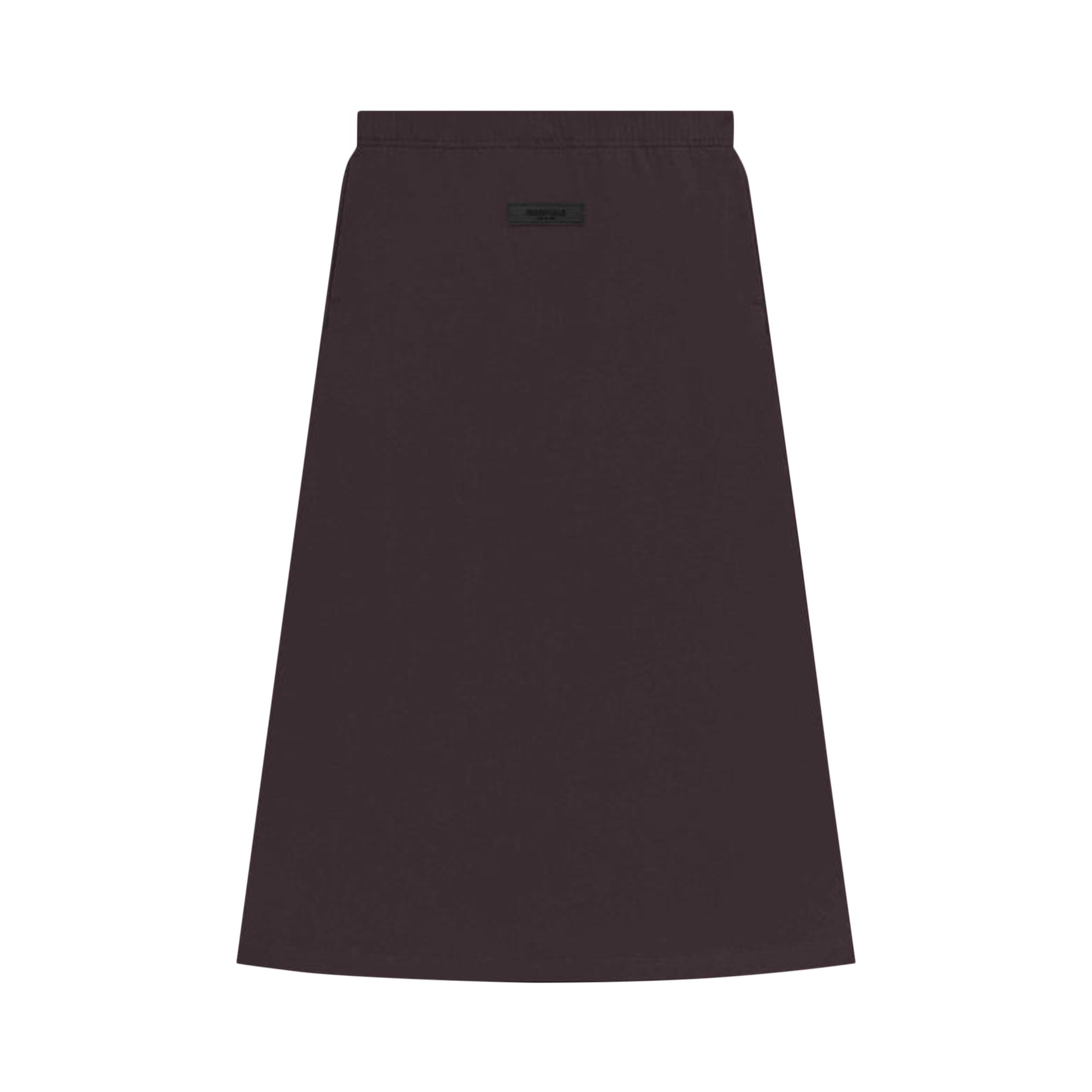 Pre-owned Essentials Fear Of God Long Skirt 'plum' In Brown