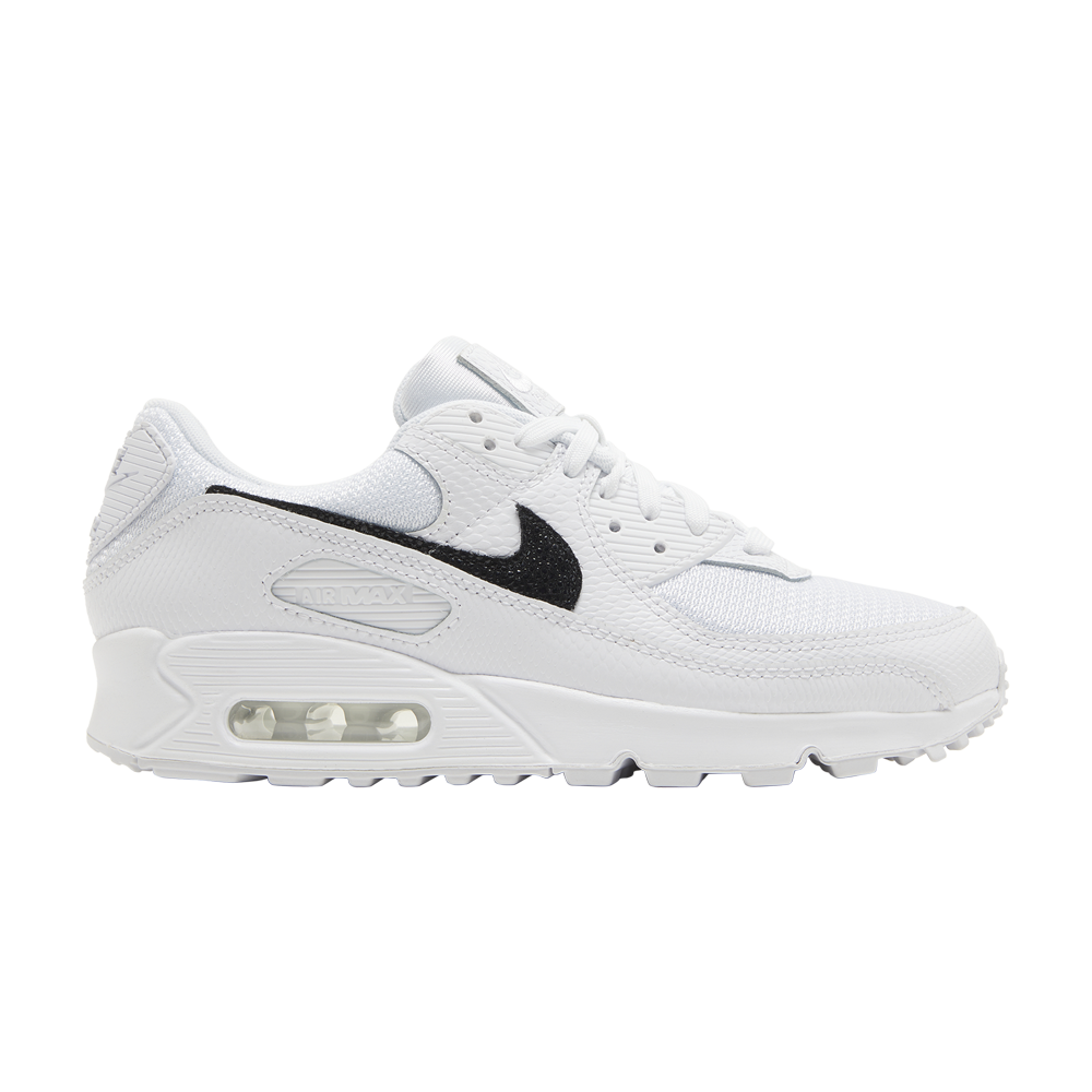 Pre-owned Nike Wmns Air Max 90 'white Snakeskin'