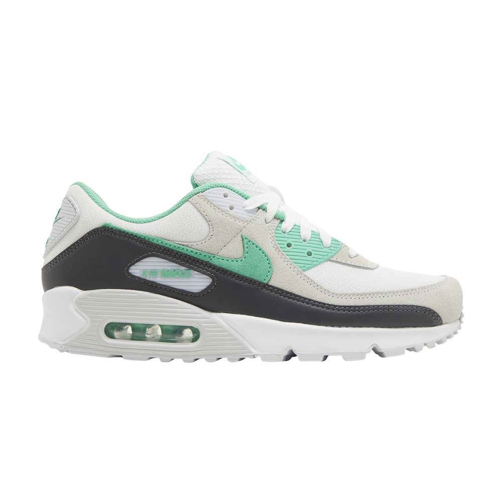 Pre-owned Nike Air Max 90 'spring Green' In White