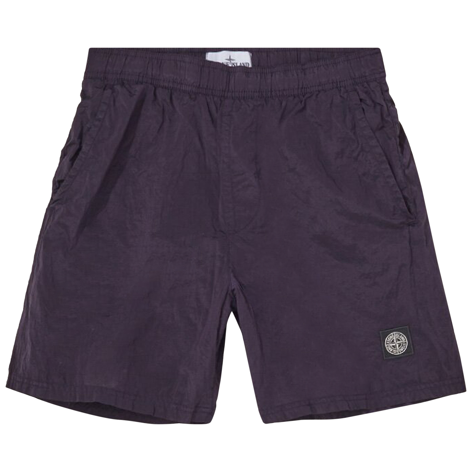 Pre-owned Stone Island Metal Swimming Trunk 'ink' In Purple