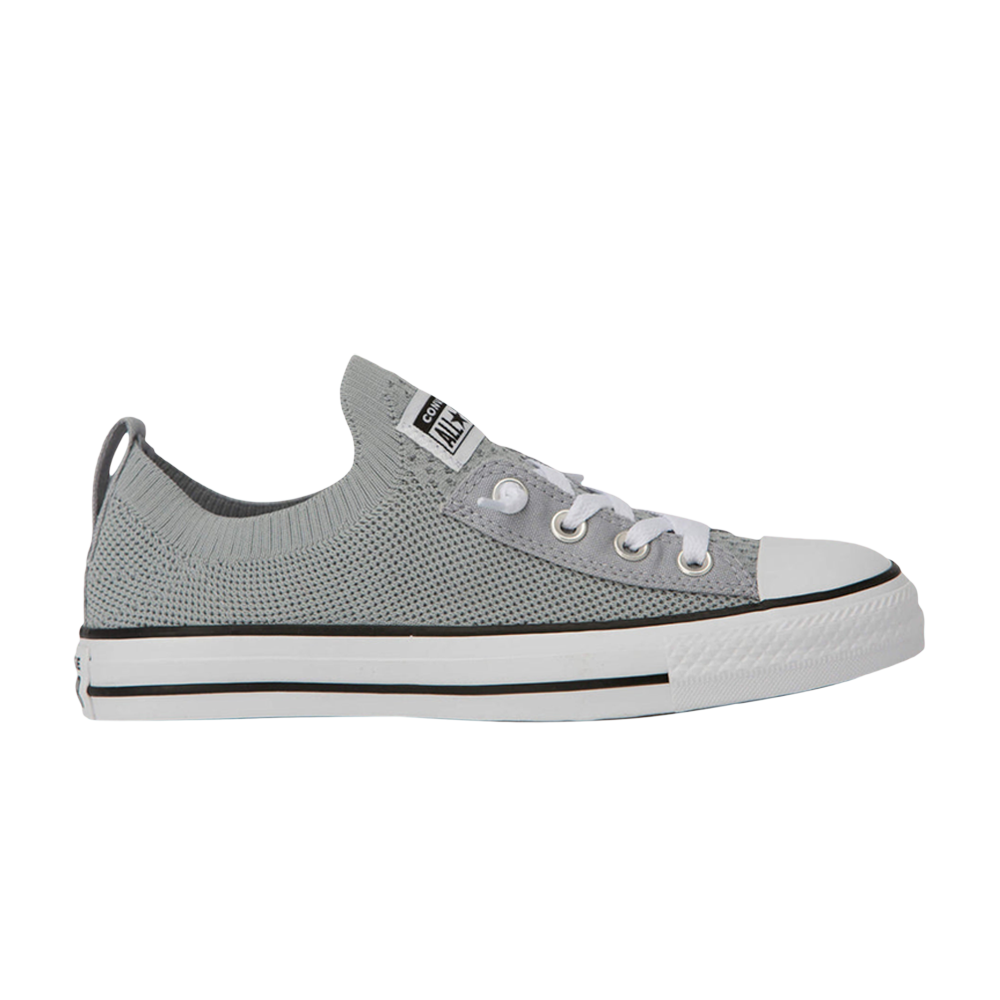 Pre-owned Converse Wmns Chuck Taylor All Star Shoreline Knit Slip-on 'wolf Grey'