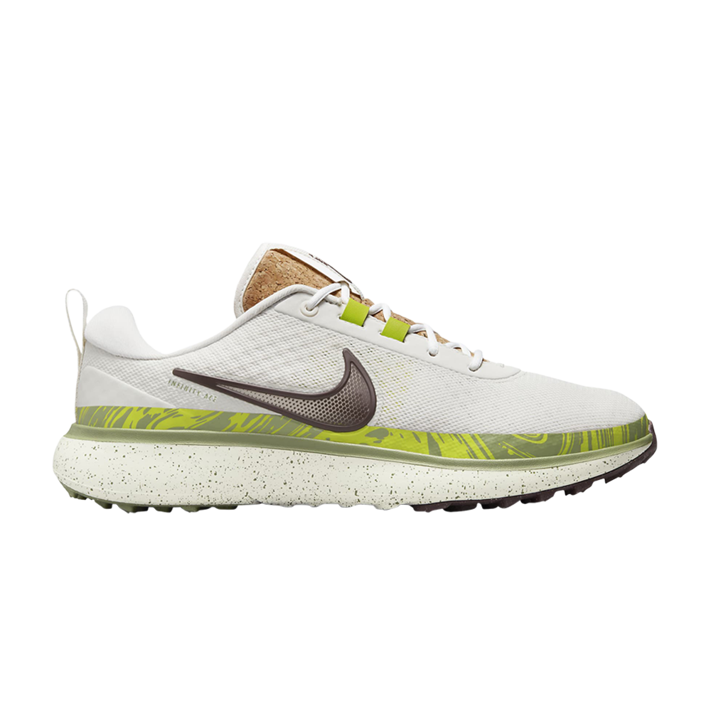 Pre-owned Nike Infinity Ace Next Nature 'phantom Oil Green' In White