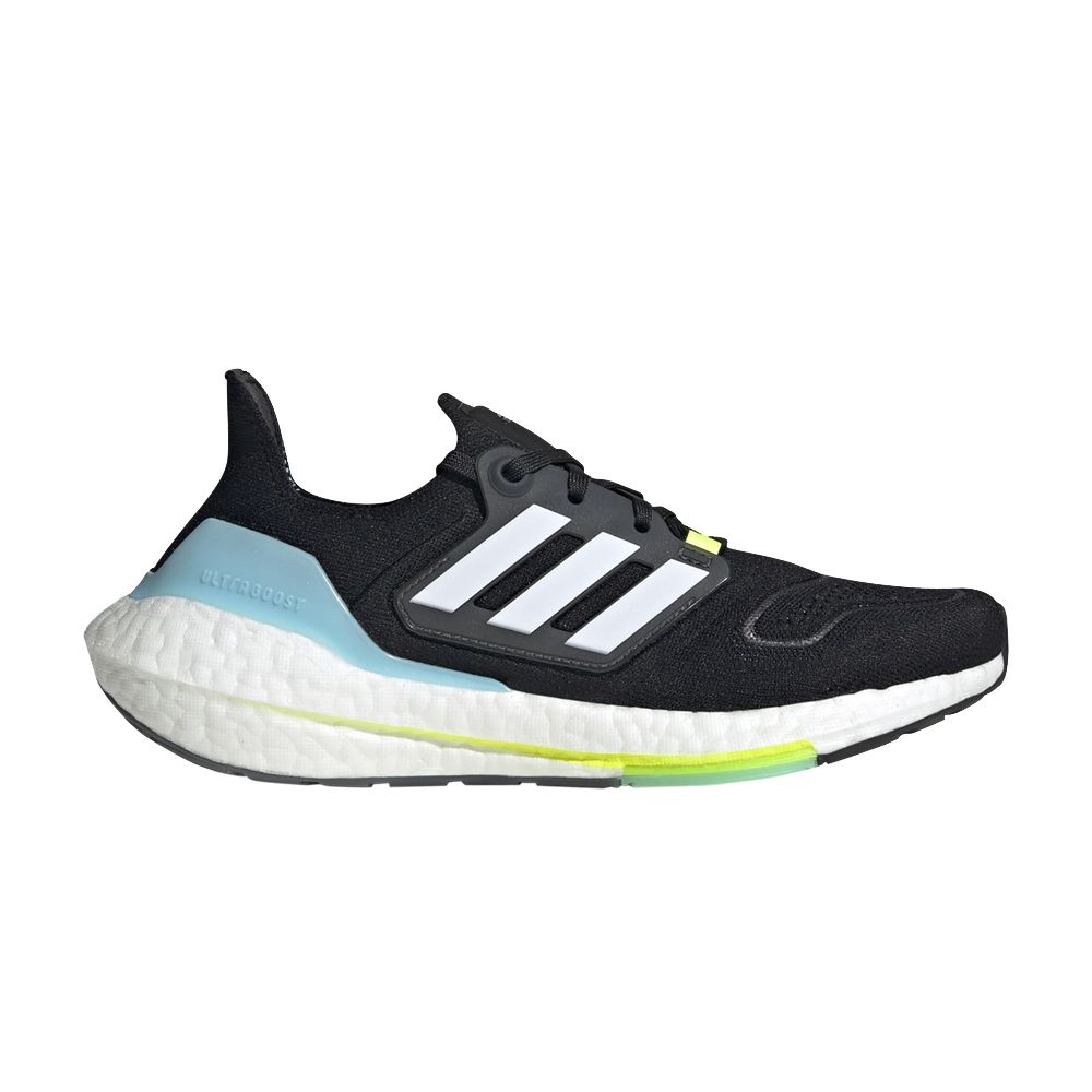 ADIDAS ORIGINALS WMNS ULTRABOOST 22 'BLACK BLUE YELLOW'