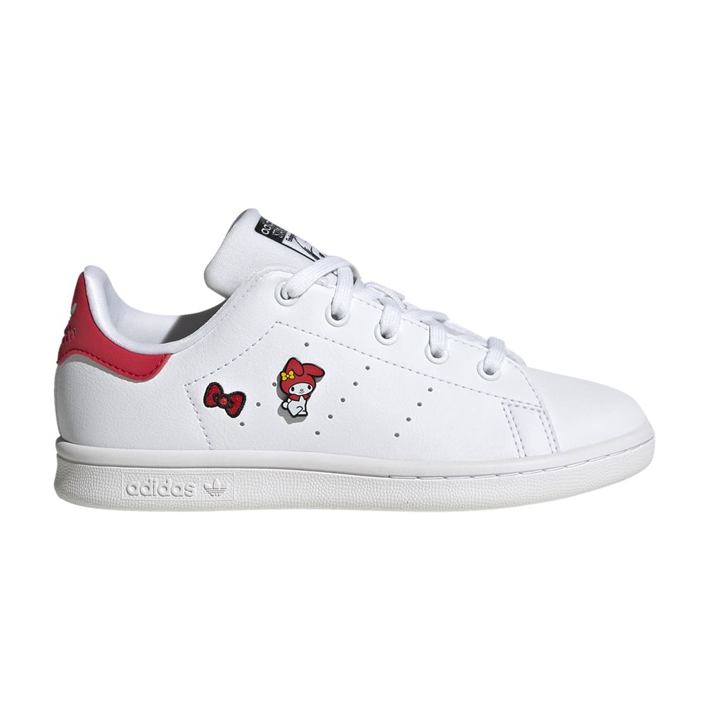 Pre-owned Adidas Originals Adidas Hello Kitty X Stan Smith Little Kid 'friends Forever' | White | Kid's Size 3