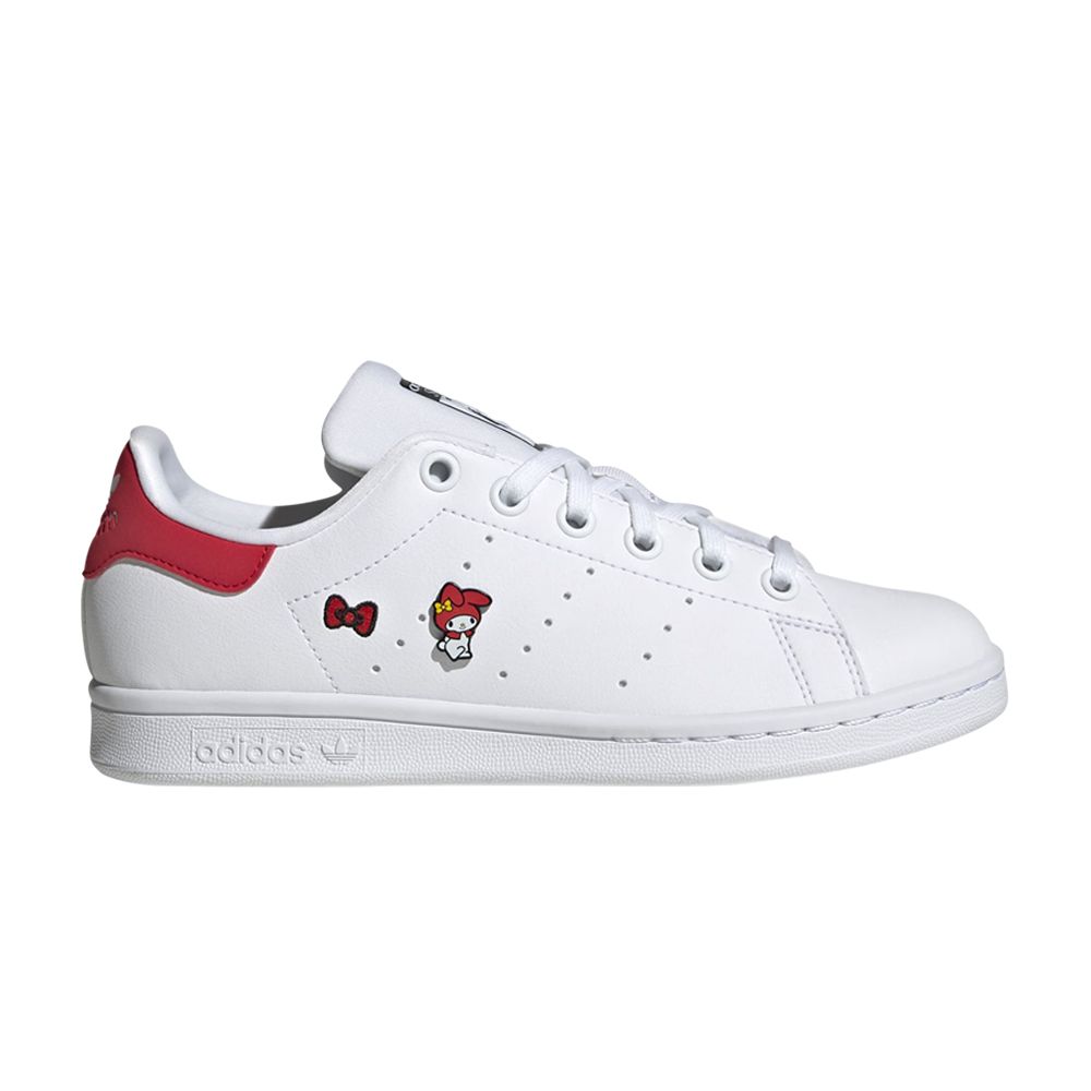 Pre-owned Adidas Originals Adidas Hello Kitty X Stan Smith Big Kid 'friends Forever' | White | Kid's Size 6