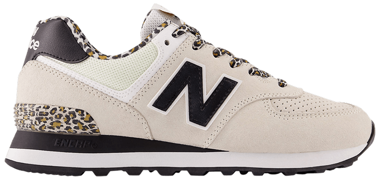 New Balance Wmns 574 White Leopard