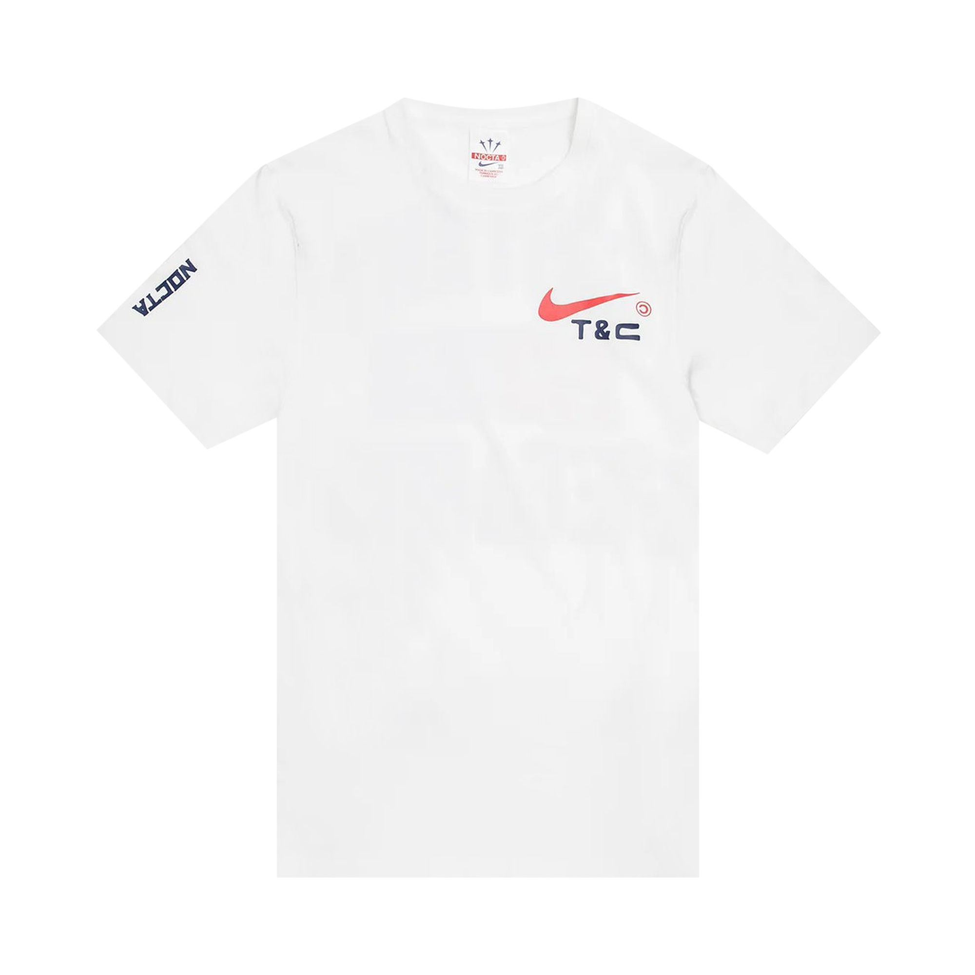 Pre-owned Nike X Nocta X Cpfm T-shirt 'white'