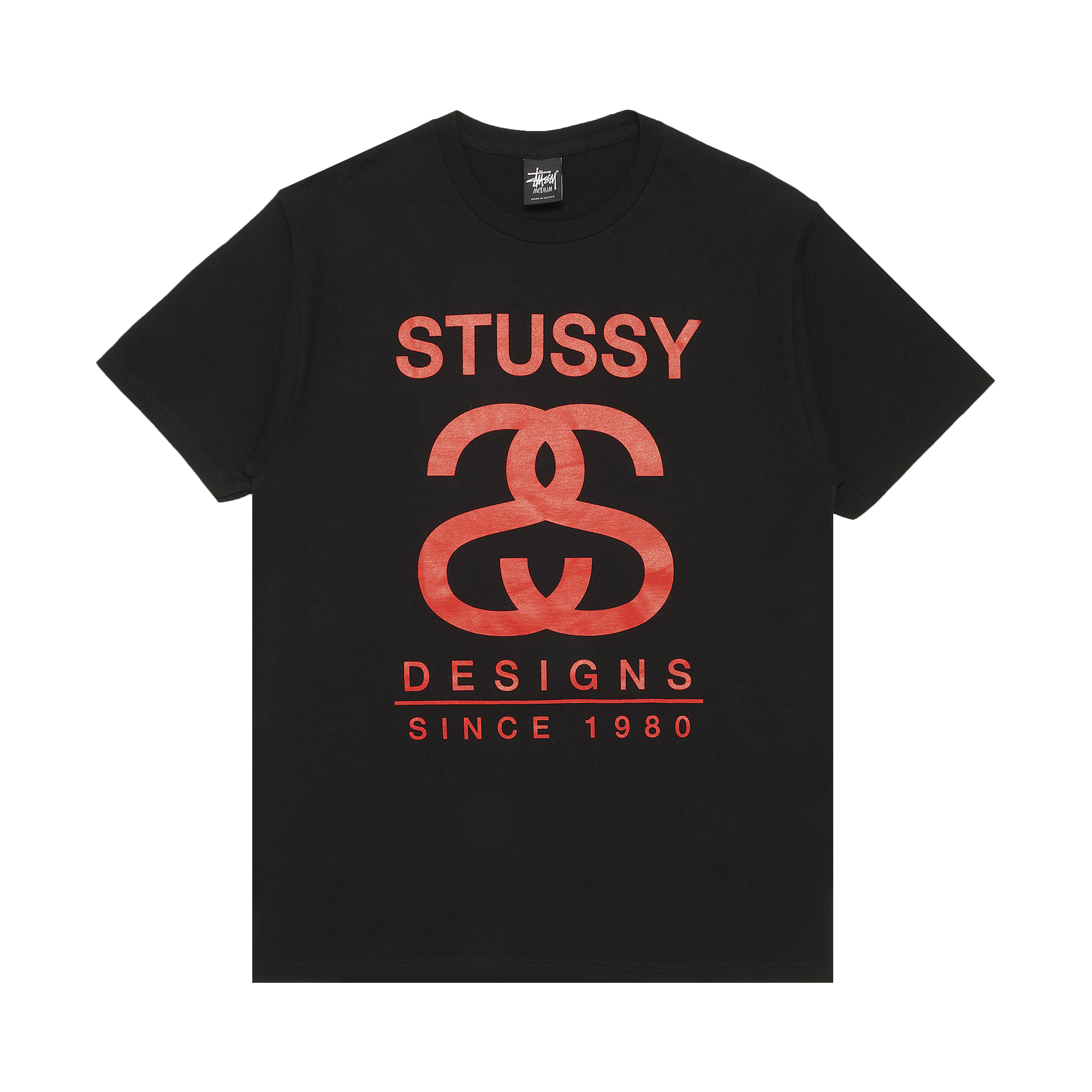 Pre-owned Stussy Ss Since 80 Tee 'black'
