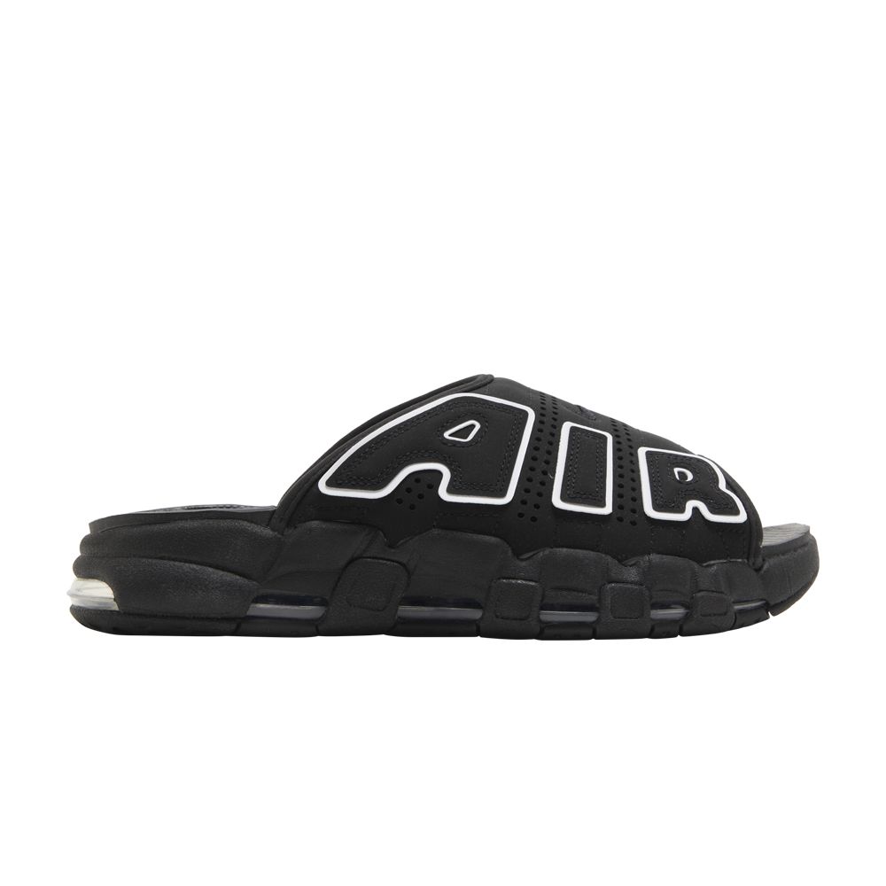 Nike Air More Uptempo Slide ‘Black - Black Sole’ | Men's Size 6