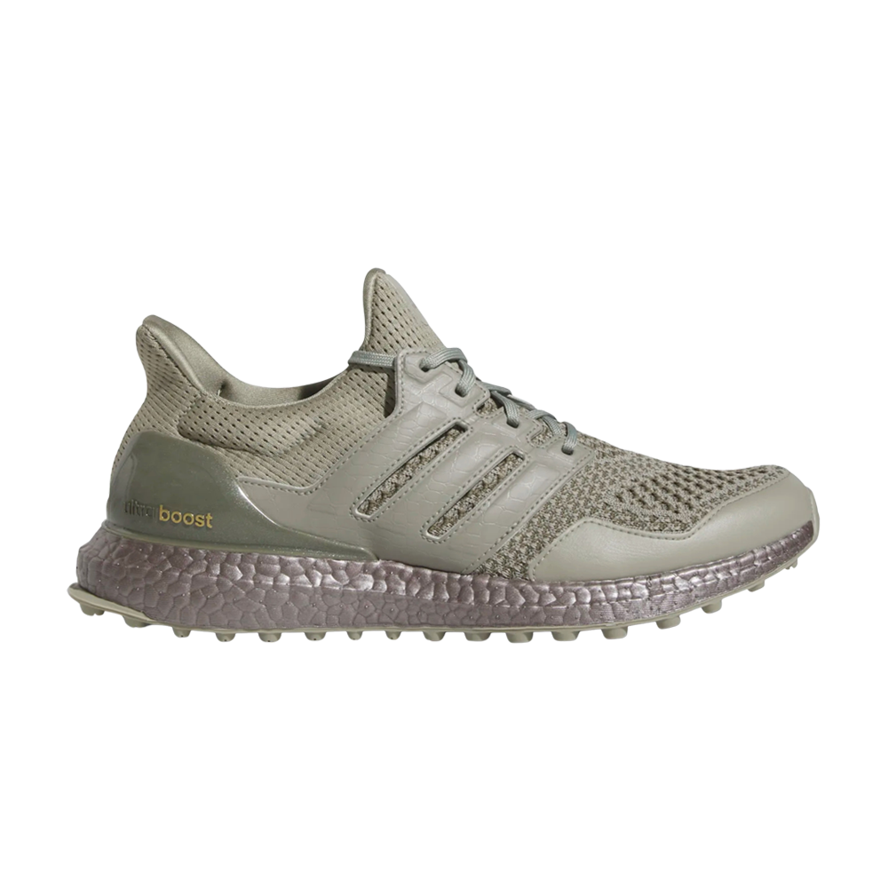 Pre-owned Adidas Originals Ultraboost 1.0 Spikeless Golf 'silver Pebble' In Green