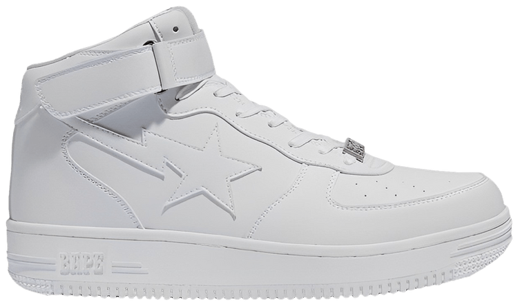 Bapesta on sale mid white