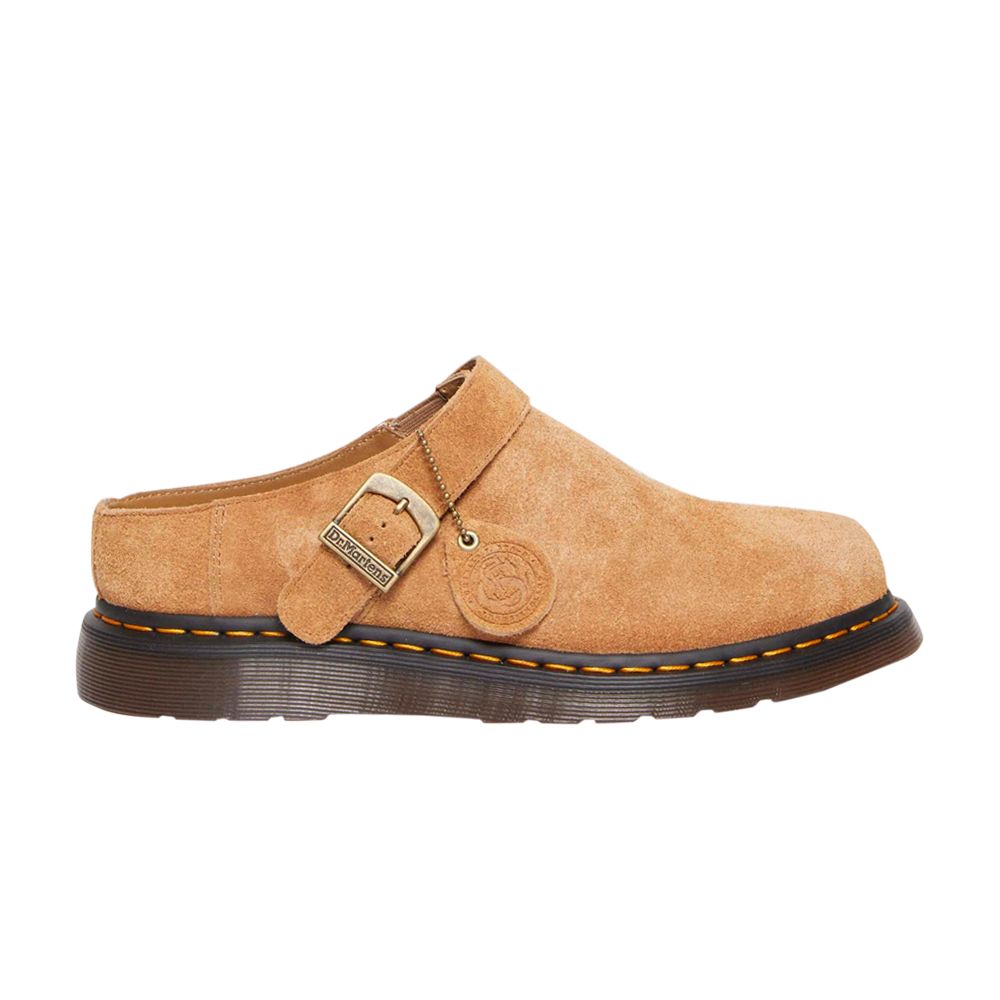 Click to view more detailed imagery on our partner's website Pre-owned Dr. Martens Isham Suede Shoe 'sandy' In Brown