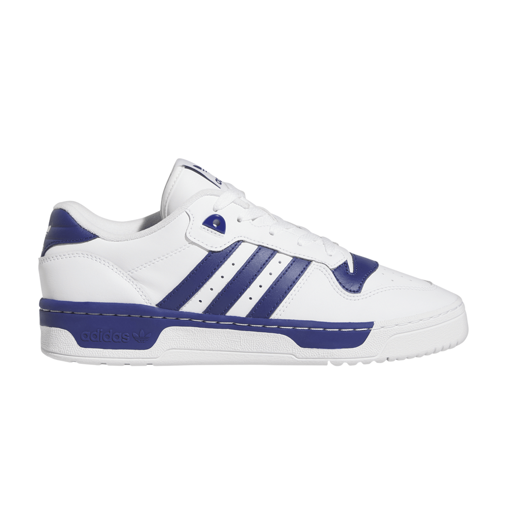 Pre-owned Adidas Originals Rivalry Low 'victory Blue' In White