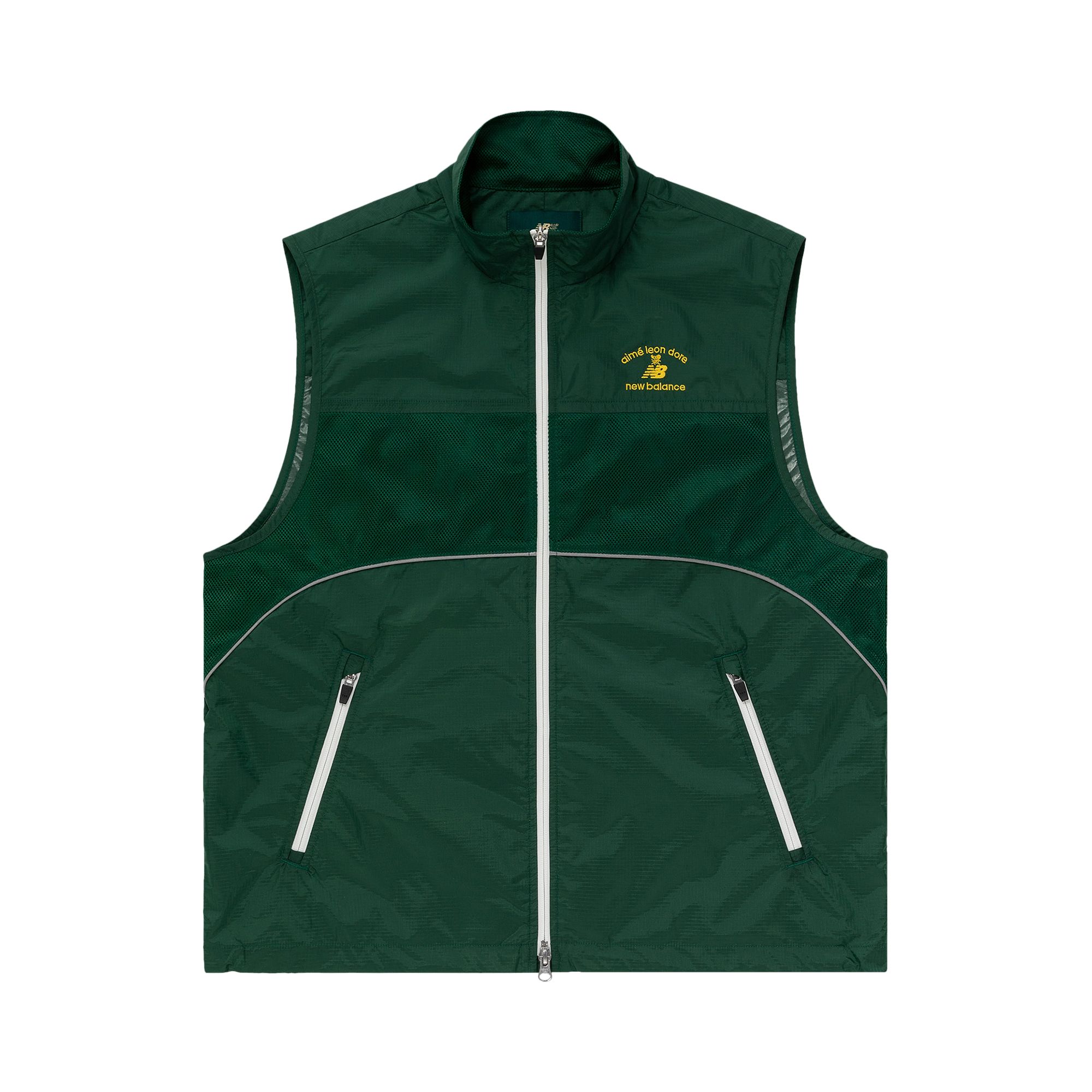 Pre-owned Aimé Leon Dore X New Balance Vest 'dark Green' | Men's Size M