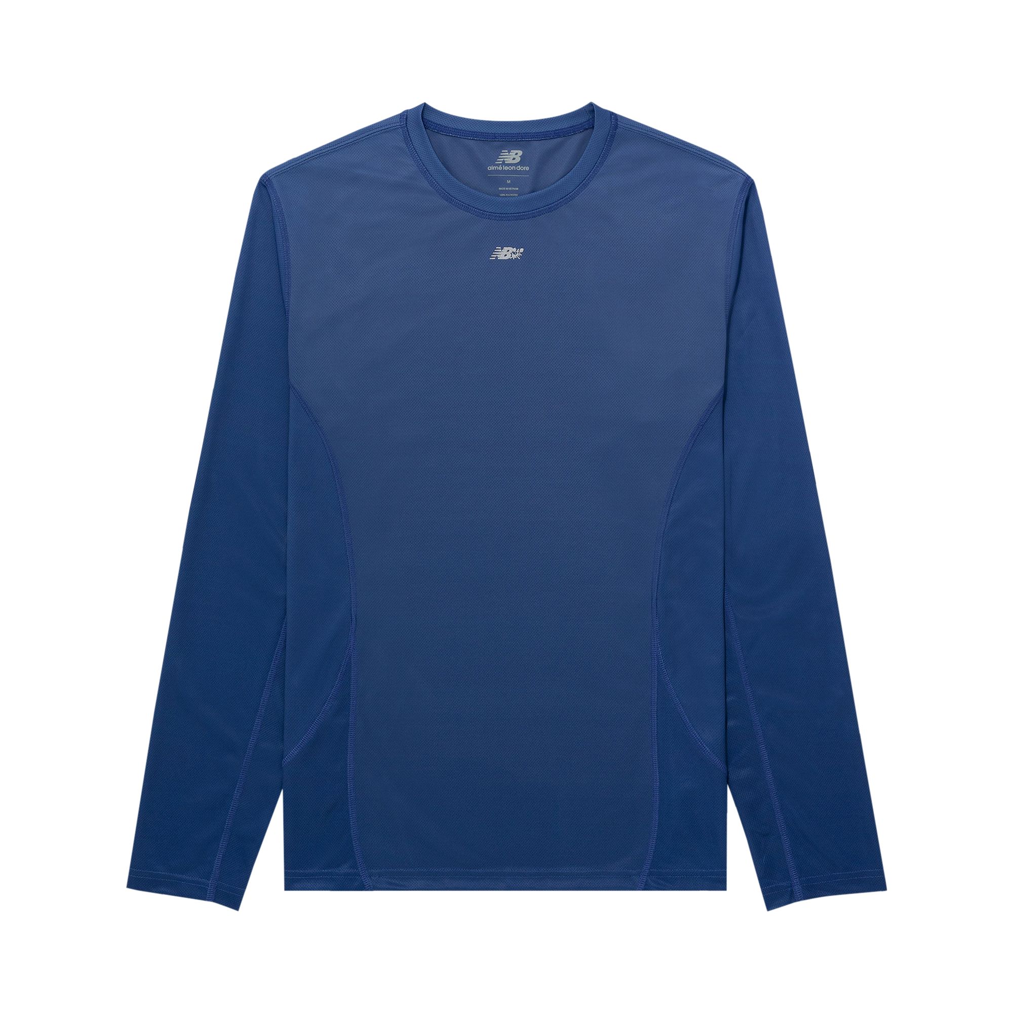 Pre-owned Aimé Leon Dore X New Balance Long-sleeve Racing Tee 'blue Ombre' | Men's Size L