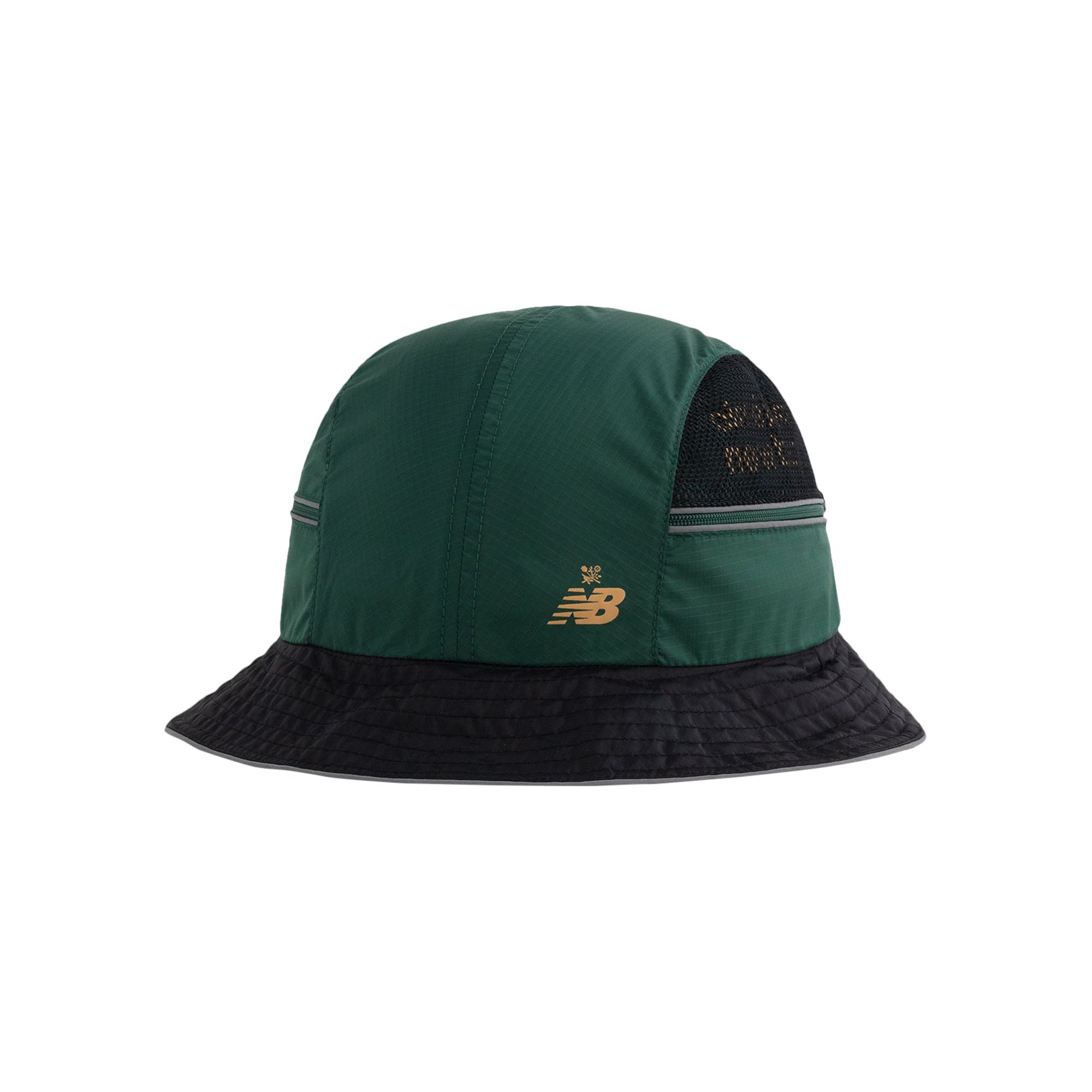 Pre-owned Aimé Leon Dore X New Balance Bucket Hat 'dark Green' | Men's Size Onesize