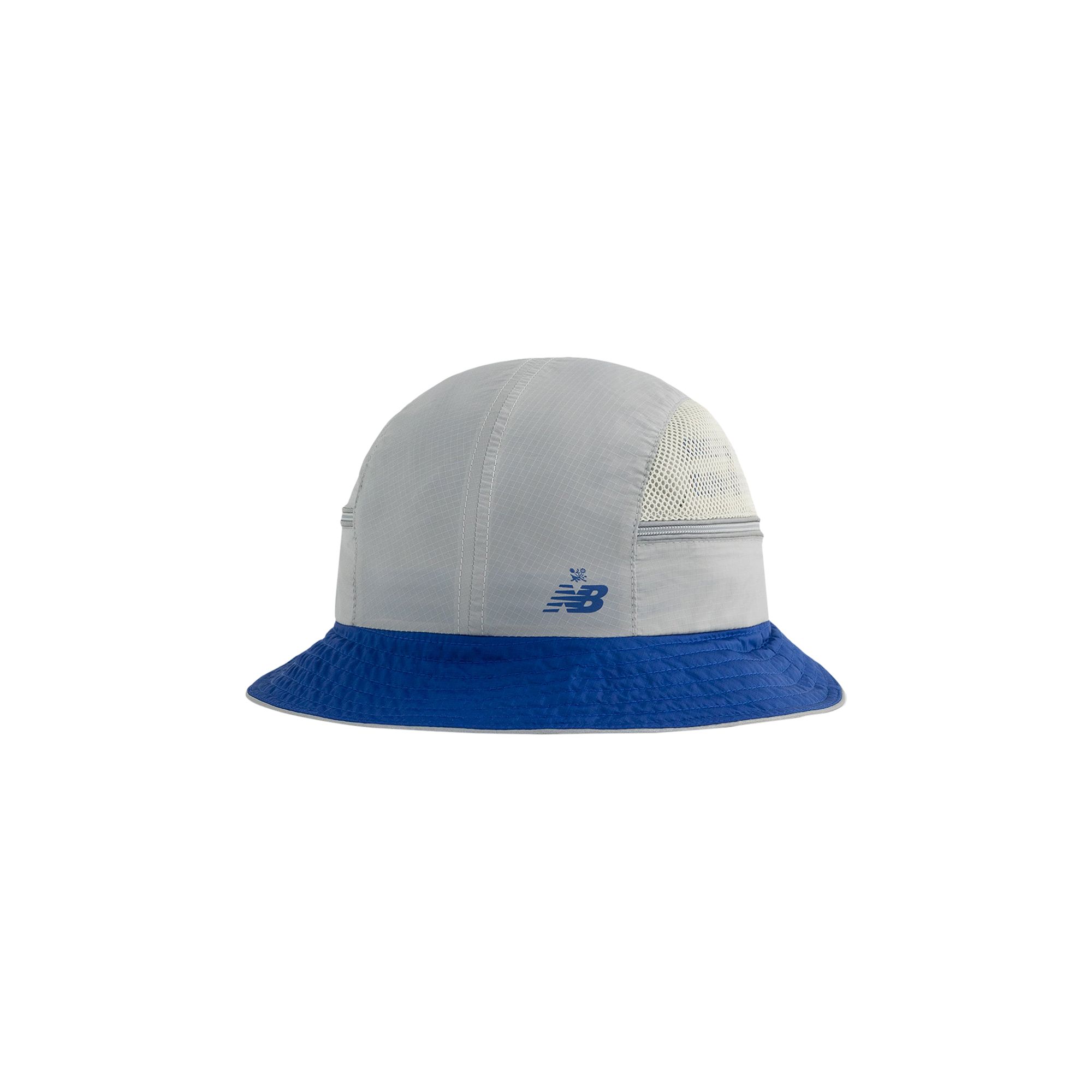Pre-owned Aimé Leon Dore X New Balance Bucket Hat 'mirage Grey'