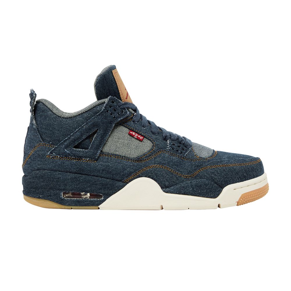 Levi's x Air Jordan 4 Retro 'Denim' | Blue | Men's Size 8