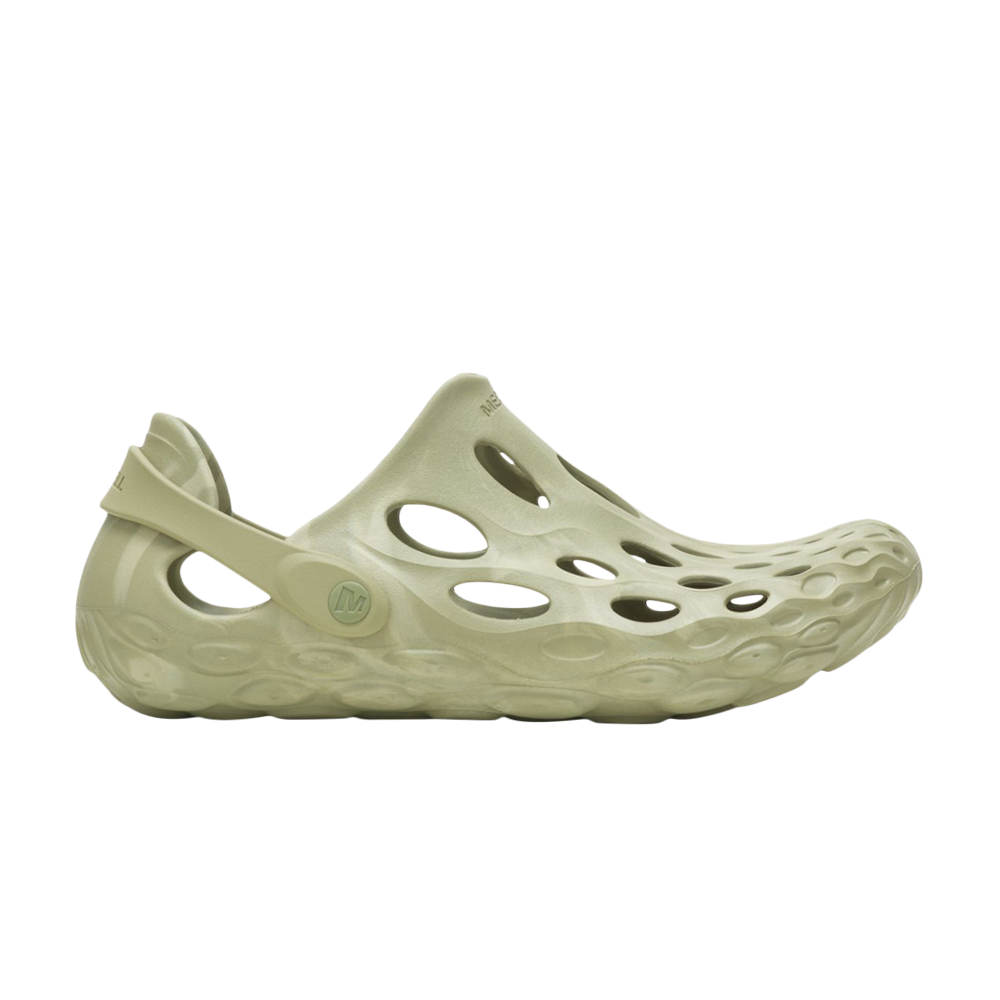 Pre-owned Merrell Hydro Moc 'herb' In Green
