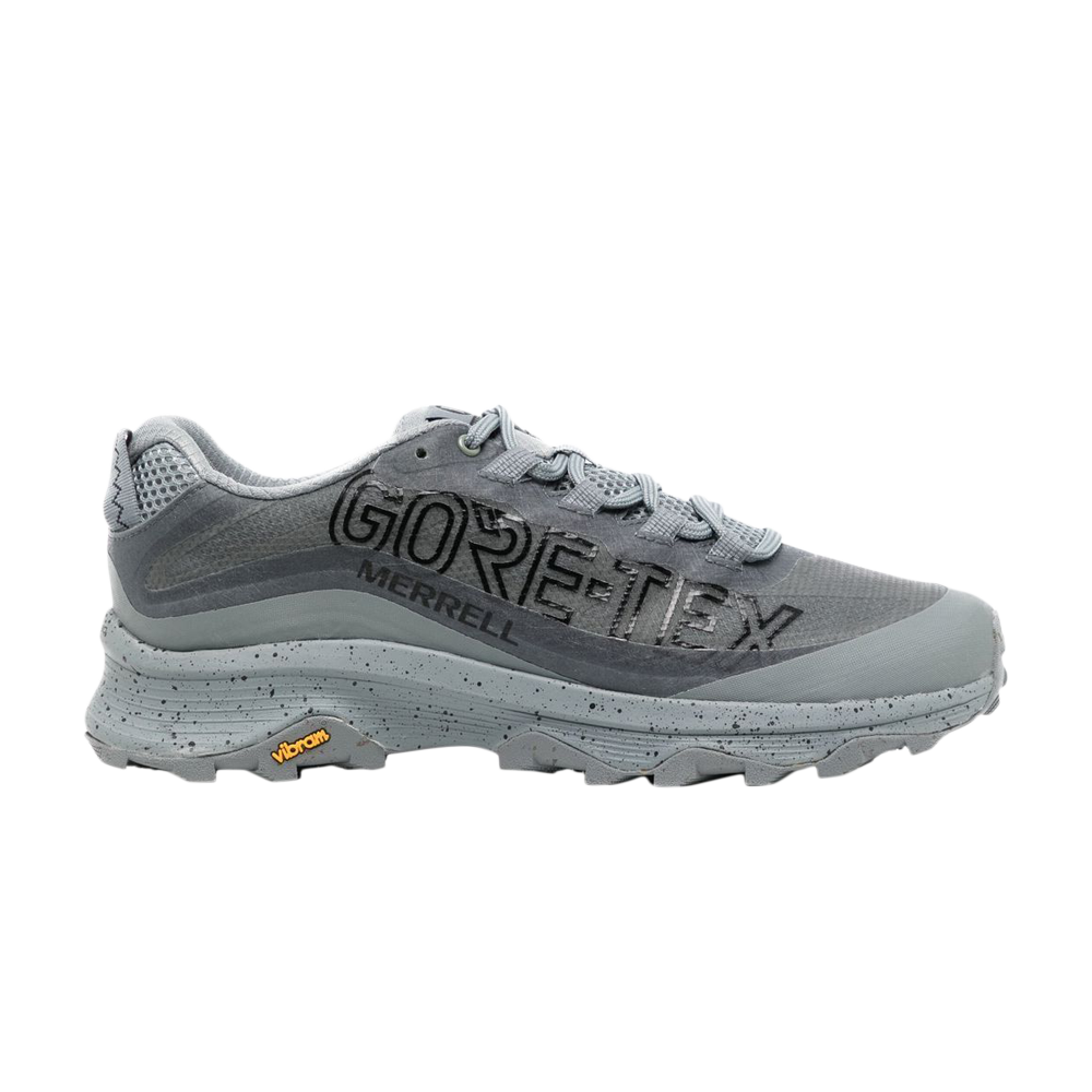Pre-owned Merrell Moab Speed Gore-tex Se 'monument' In Grey