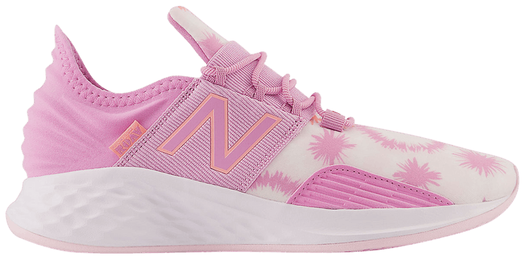 New Balance Fresh Foam Roav Little Kid Wide Raspberry Tie Dye