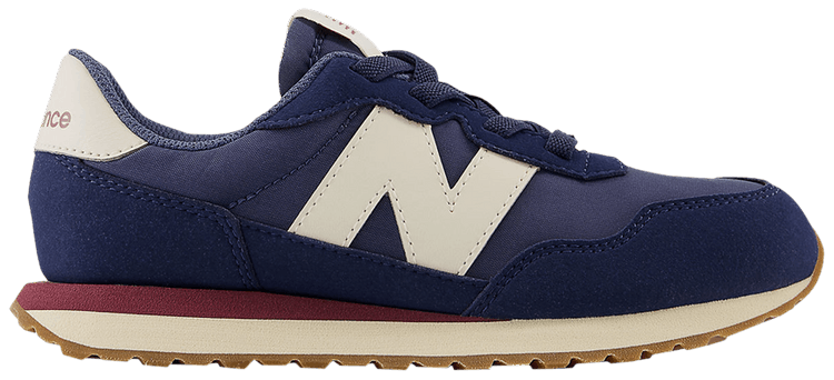 New Balance 237 Bungee Lace Little Kid Navy Turtledove