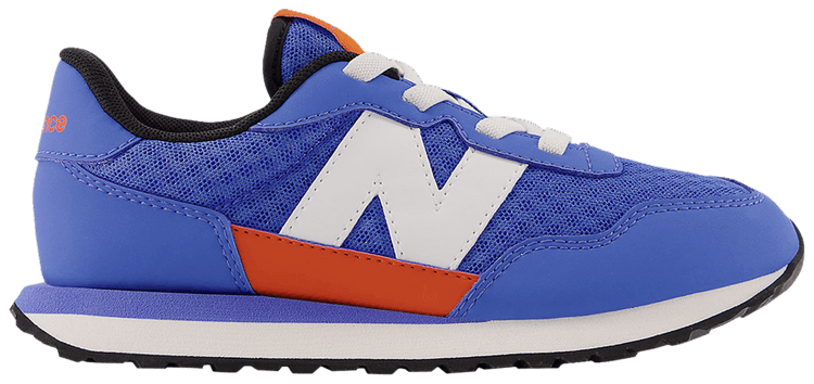New Balance 237 Bungee Lace Little Kid Wide Bright Lapis Poppy