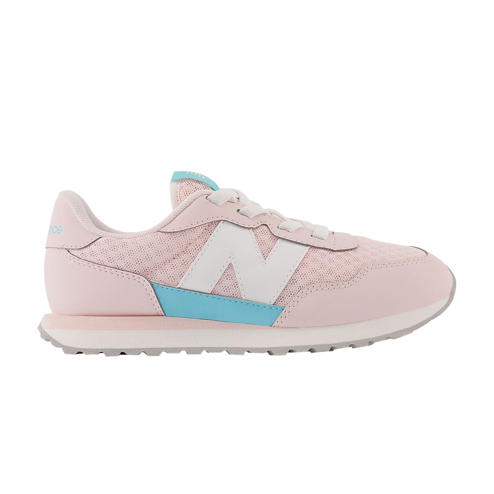 Pre-owned New Balance 237 Bungee Lace Little Kid Wide 'shell Pink Light Blue' | Kid's Size 3