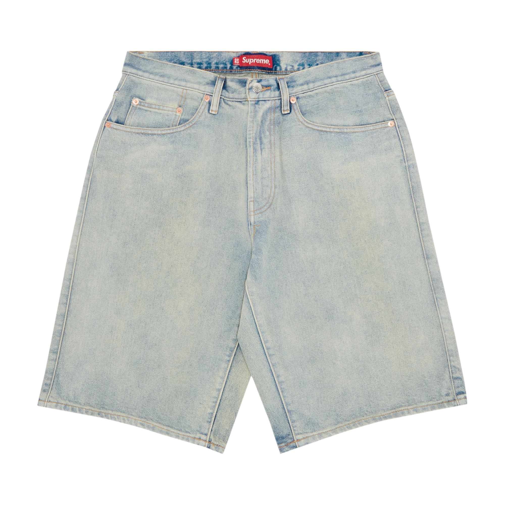 Supreme Baggy Denim Short 'Dirty Indigo' | Blue | Men's Size 32
