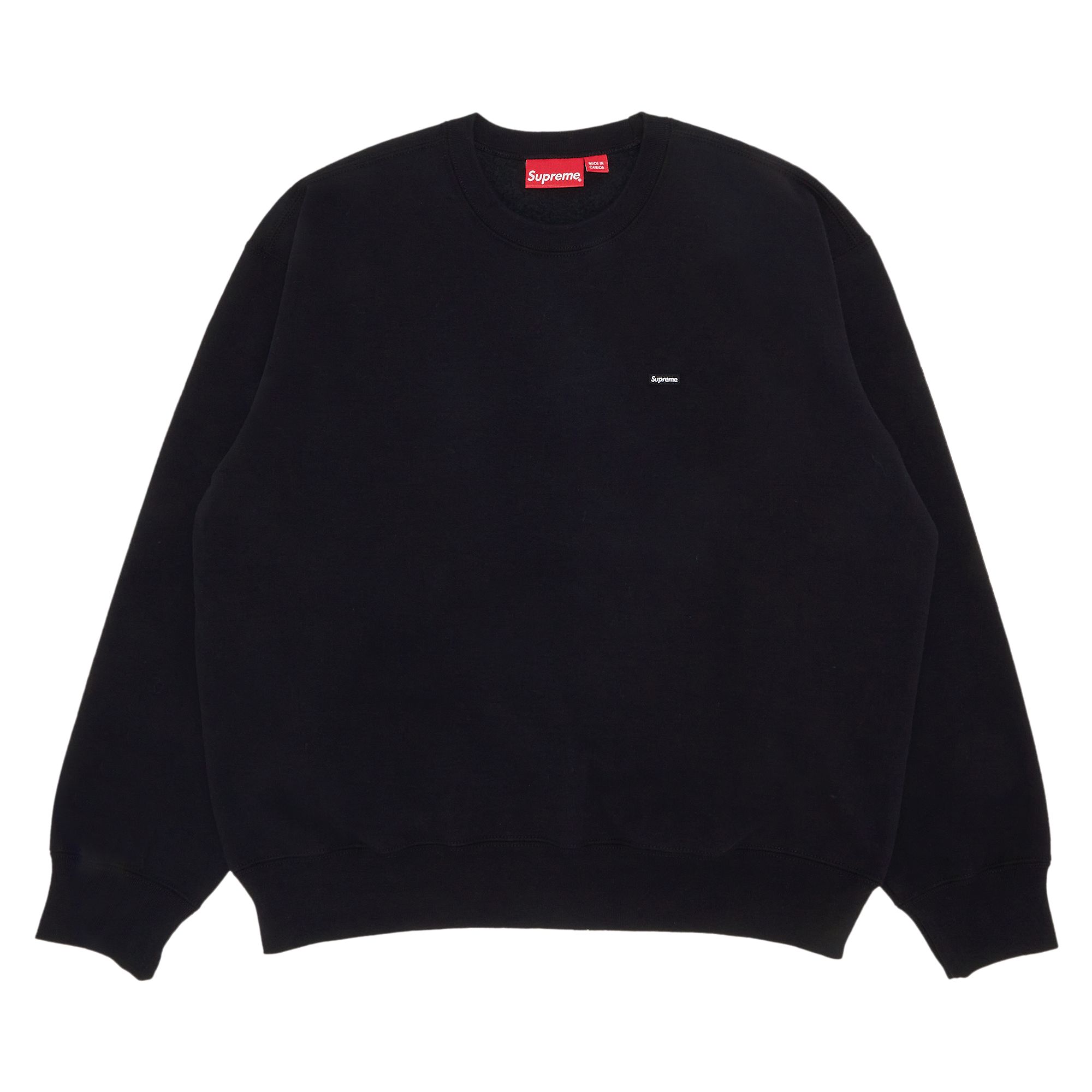 SUPREME SUPREME SMALL BOX CREWNECK 'BLACK'