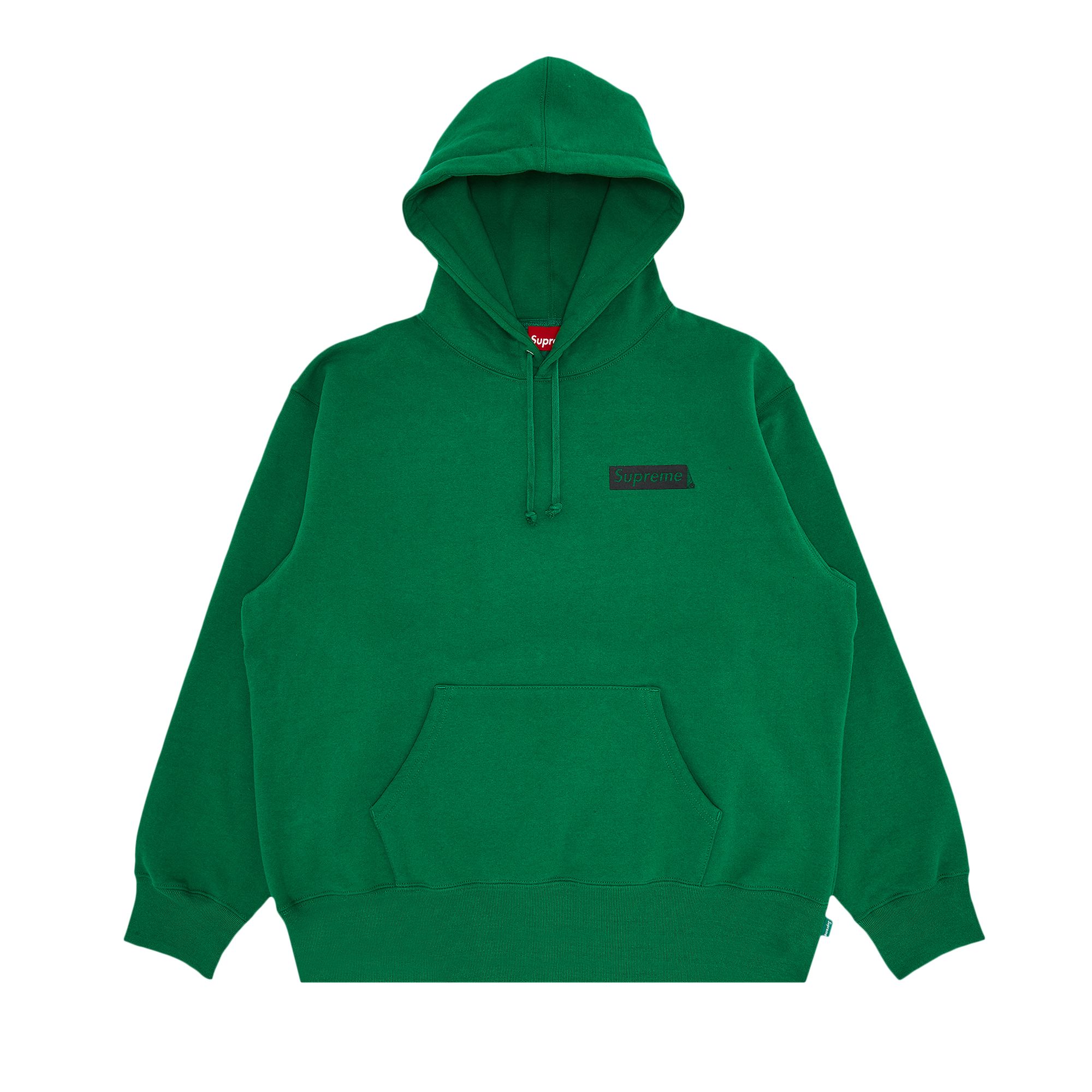 Pre-owned Supreme Fiend Hooded Sweatshirt 'green' | Men's Size Xl